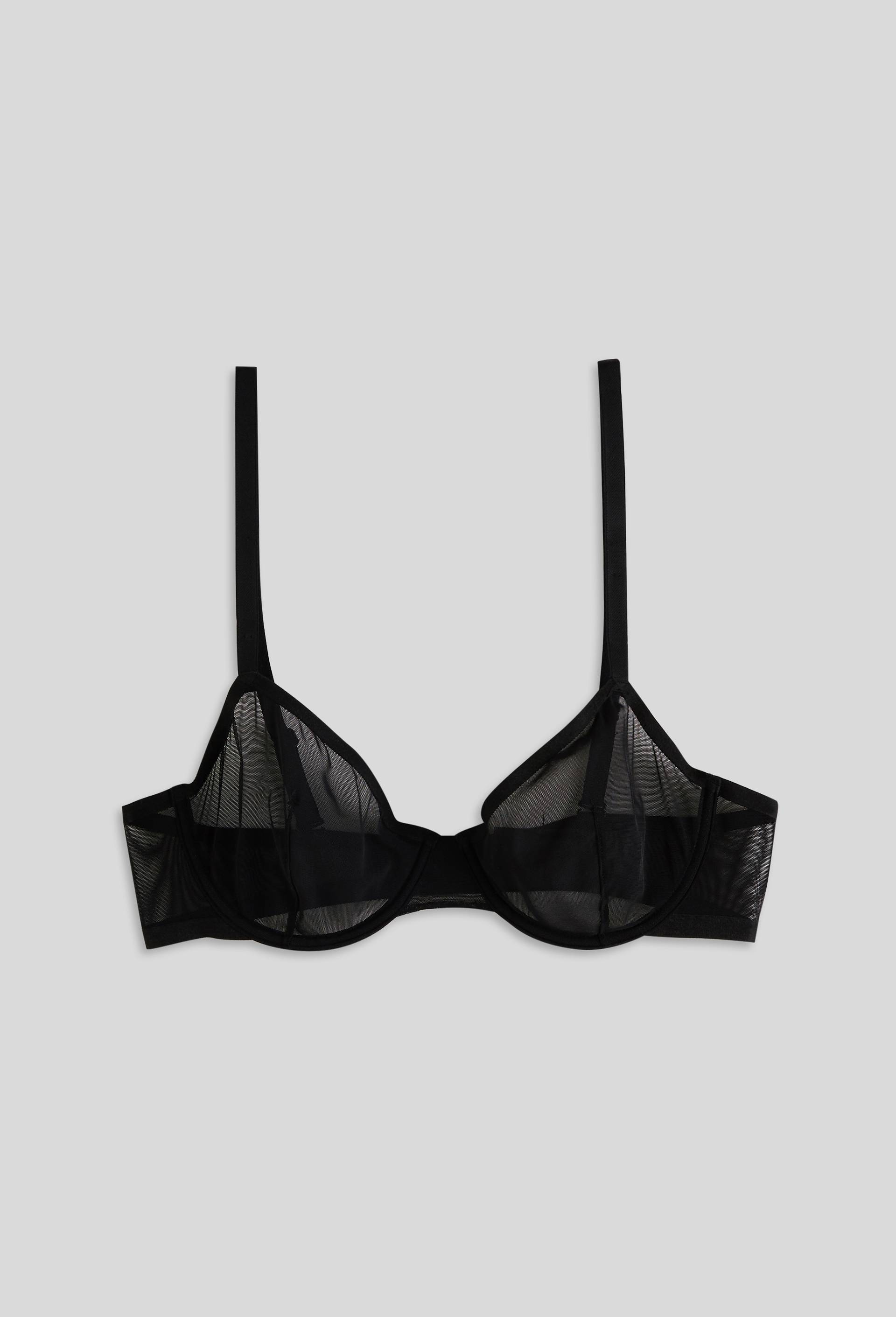 Soutien-gorge corbeille, Noir, large image number 0.0