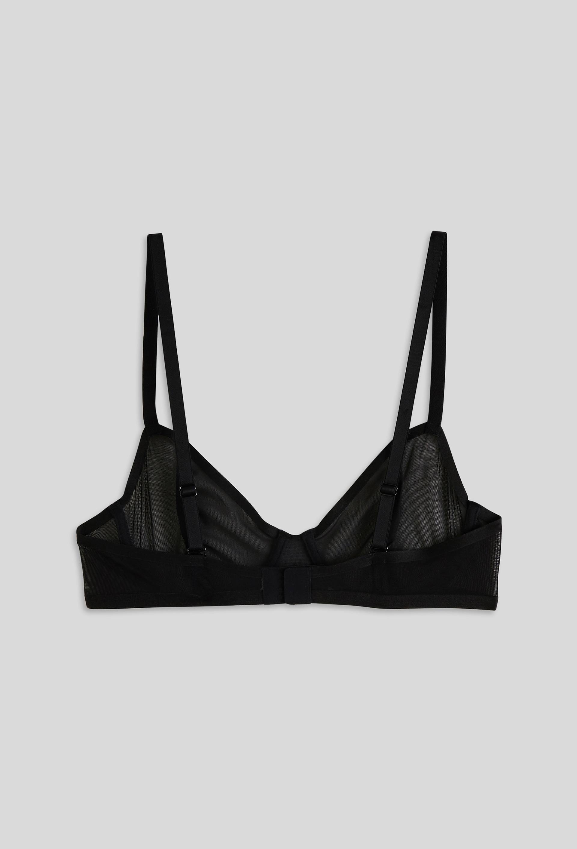Soutien-gorge corbeille, Noir, large image number 1