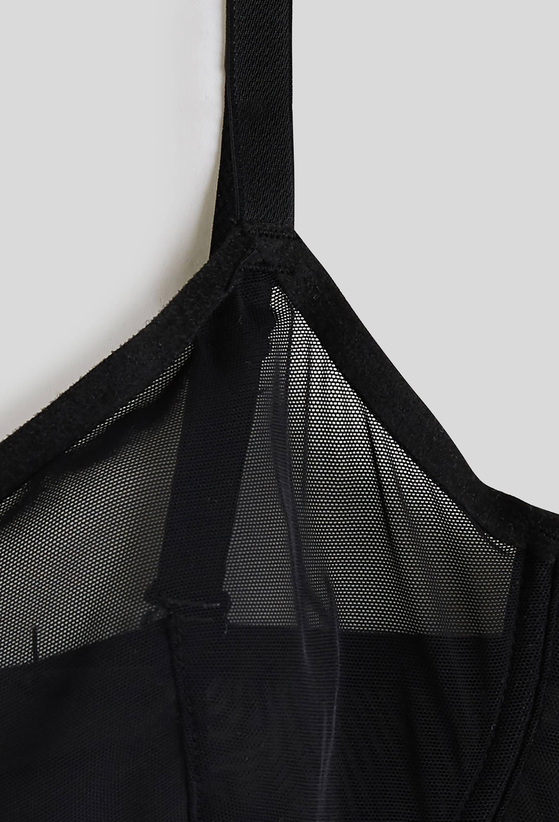 Soutien-gorge corbeille, Noir, large image number 2