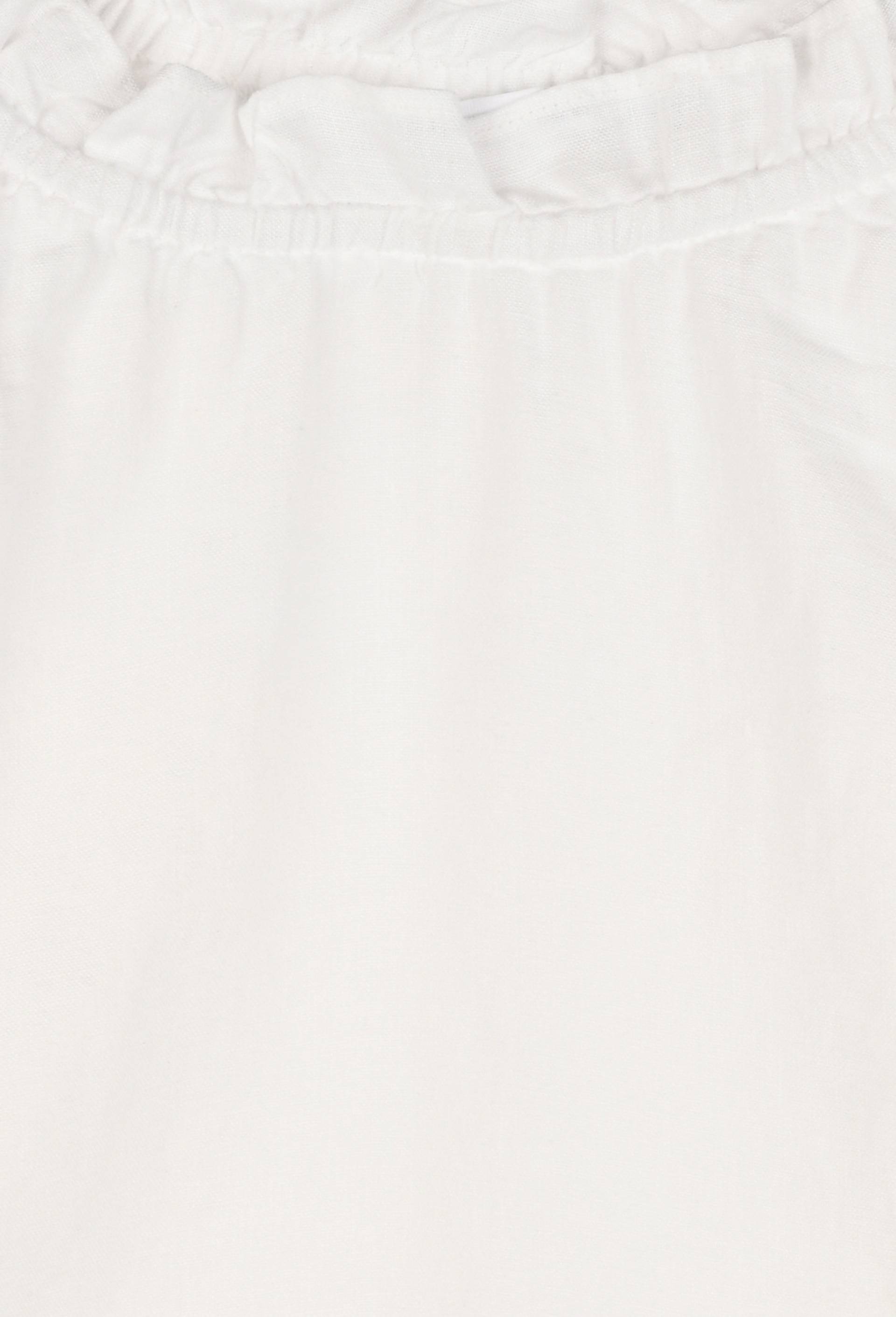 Blouse manches courtes en lin, Blanc, large image number 2