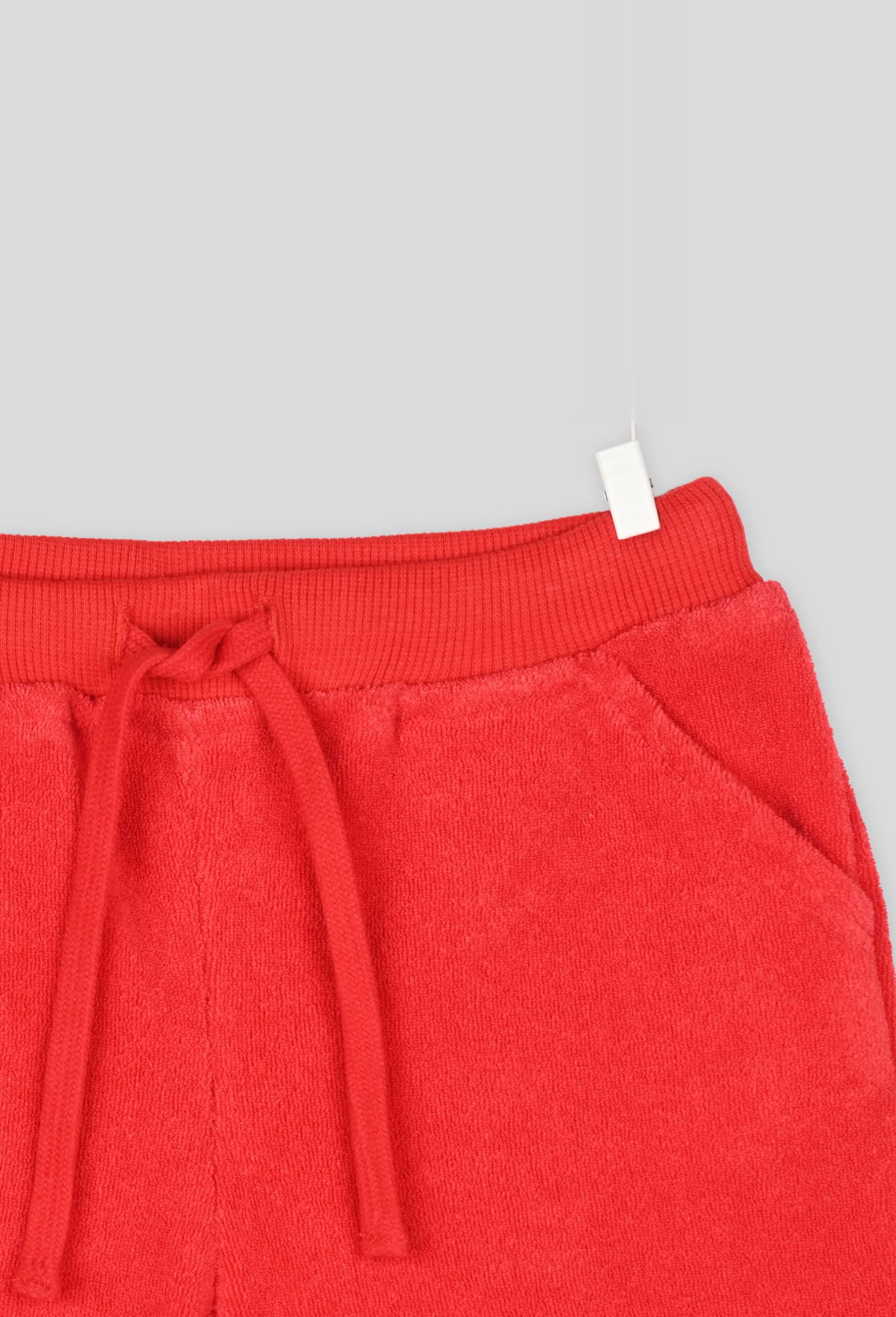 Short en éponge uni, Rouge, large image number 2.0