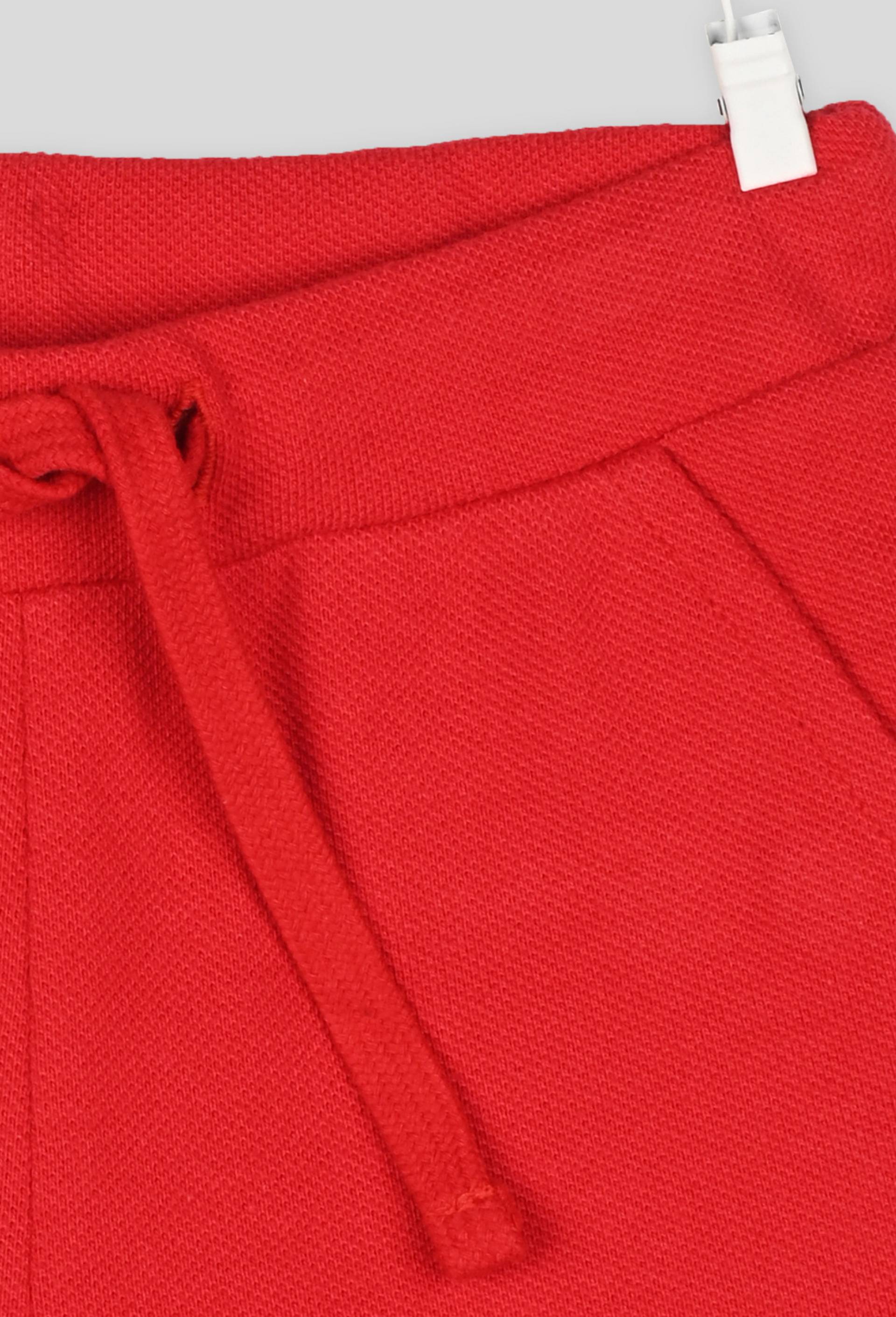 Short uni en piqué de coton BIO GOTS, Rouge, large image number 2
