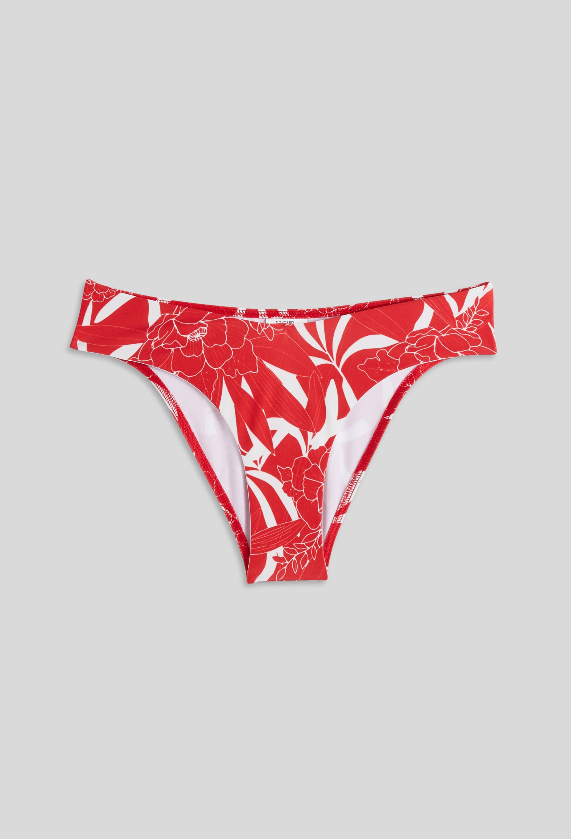 Bas de maillot de bain INDIA, Rouge, large image number 2