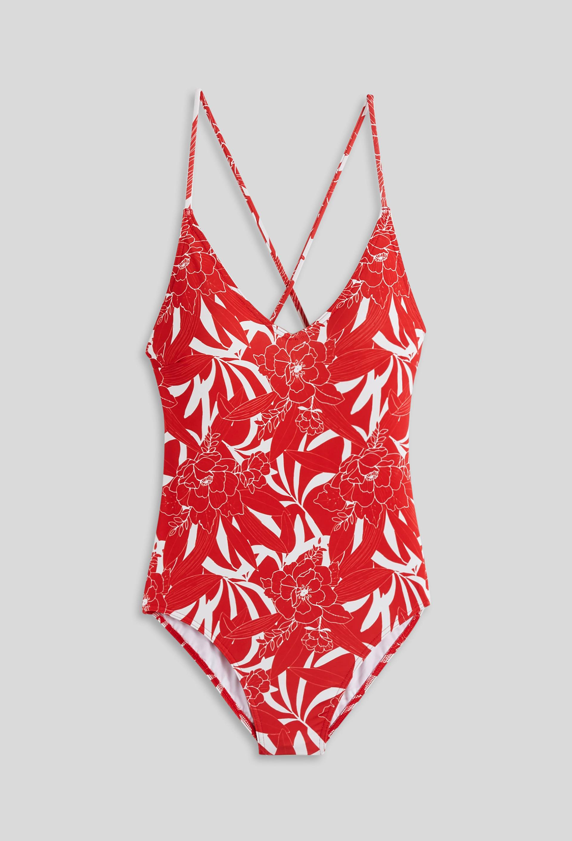 Maillot de bain 1 pièce INDIA, Rouge, large image number 2.0