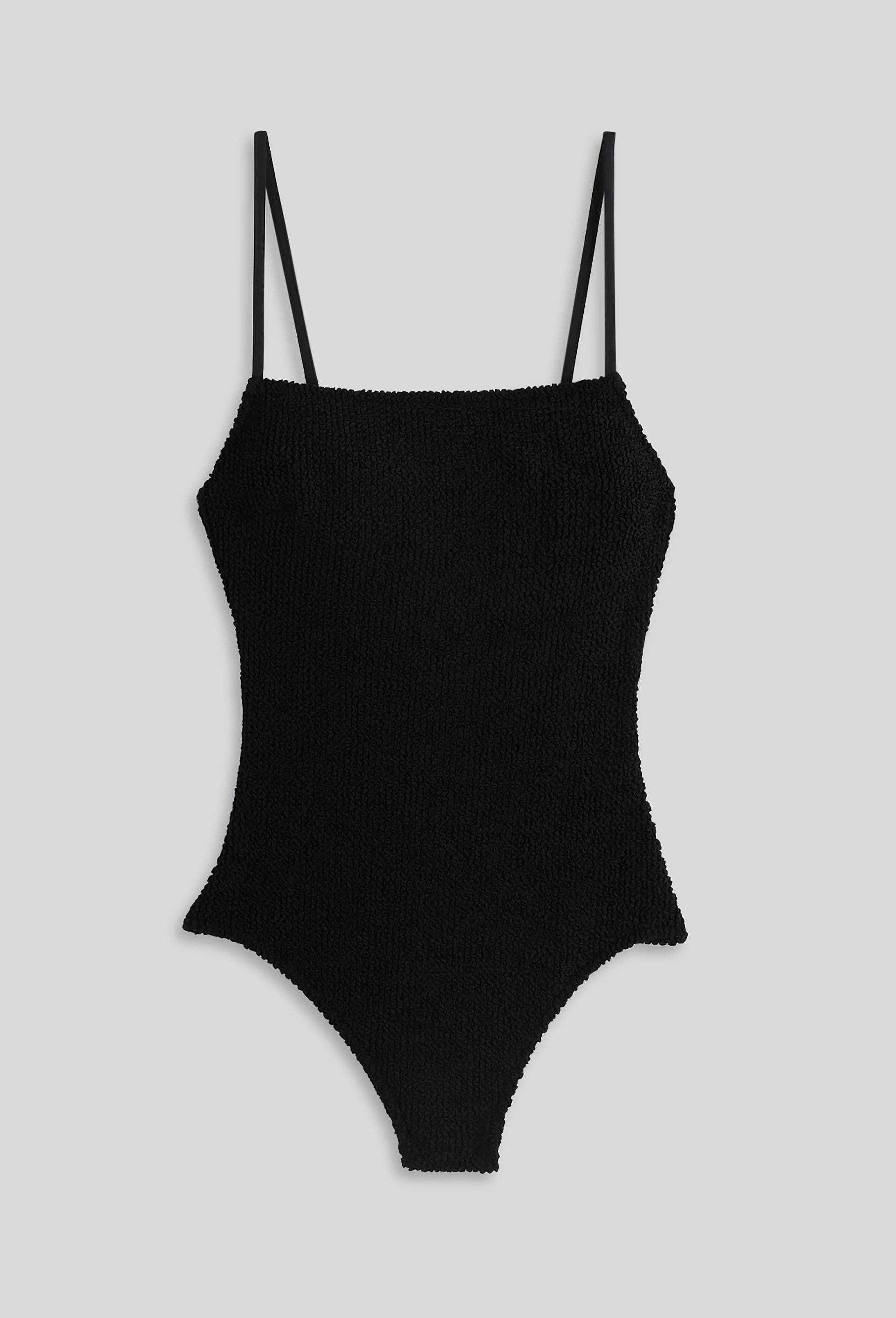 Maillot de bain 1 pièce, Oeko-Tex, Noir, large image number 2