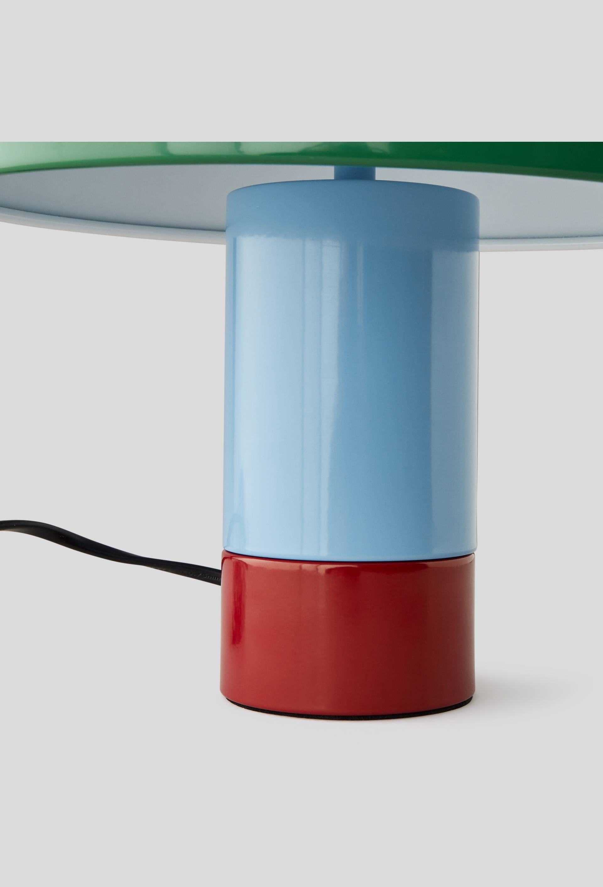 Lampe de table - Goodmoods x Monoprix, Bleu, large image number 1