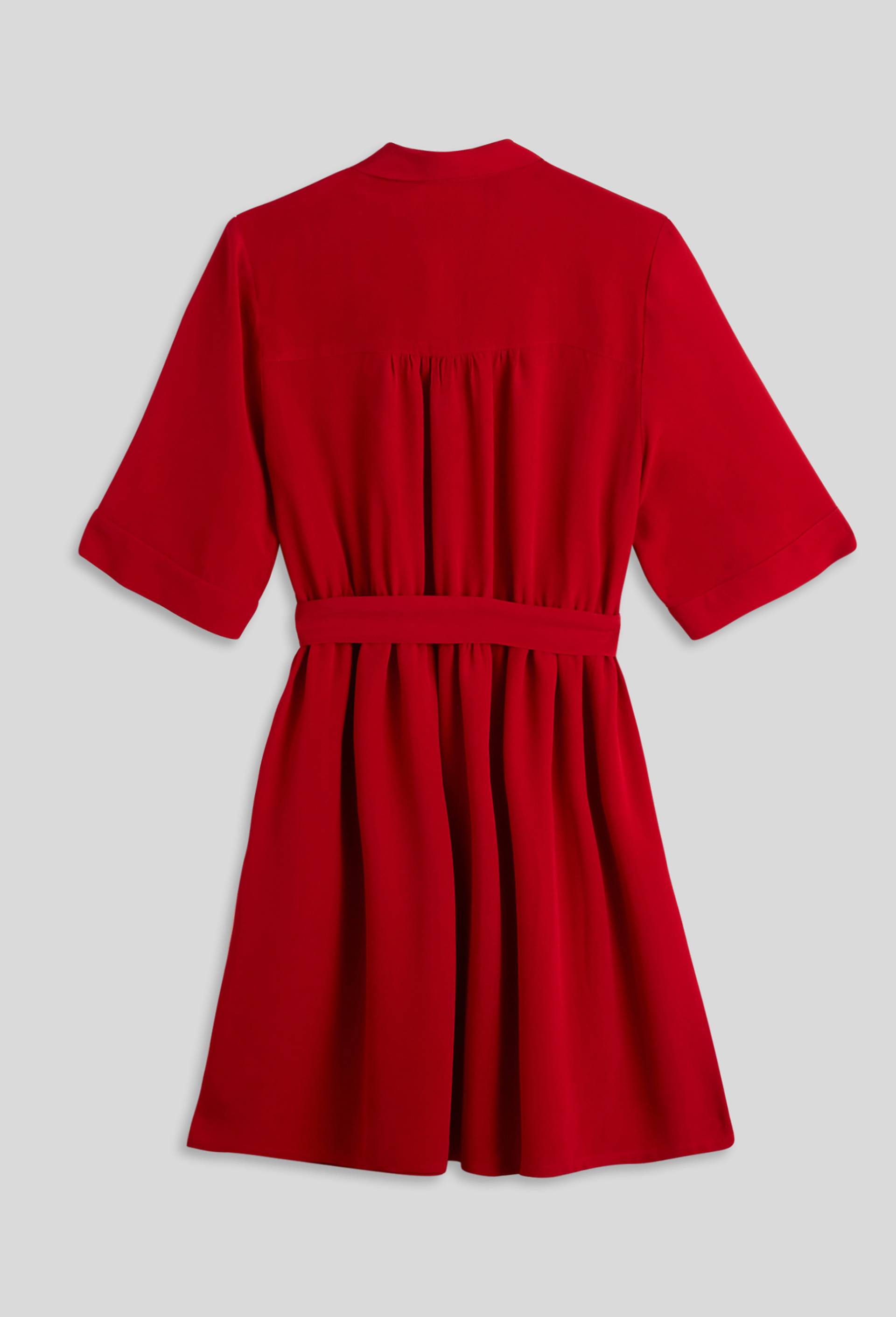 Robe en viscose, Rouge, large image number 2.0