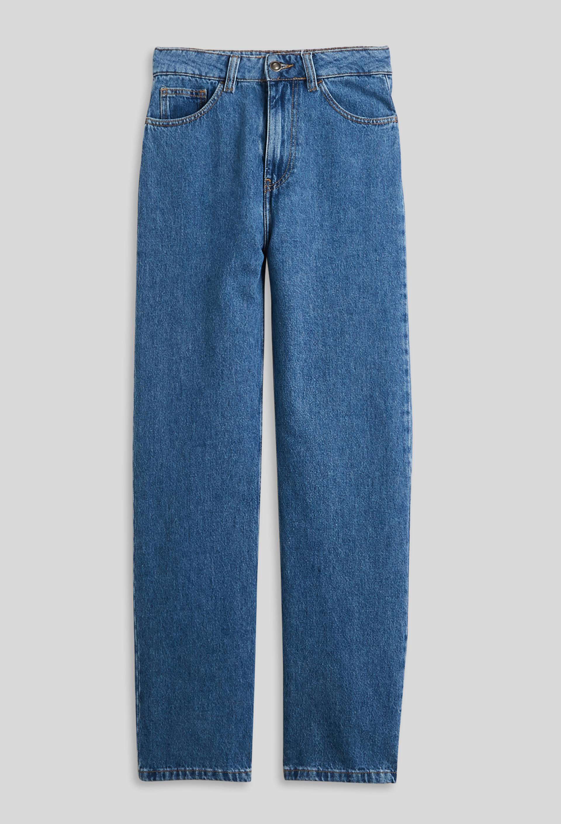 Jean taille haute, Bleu, large image number 1.0