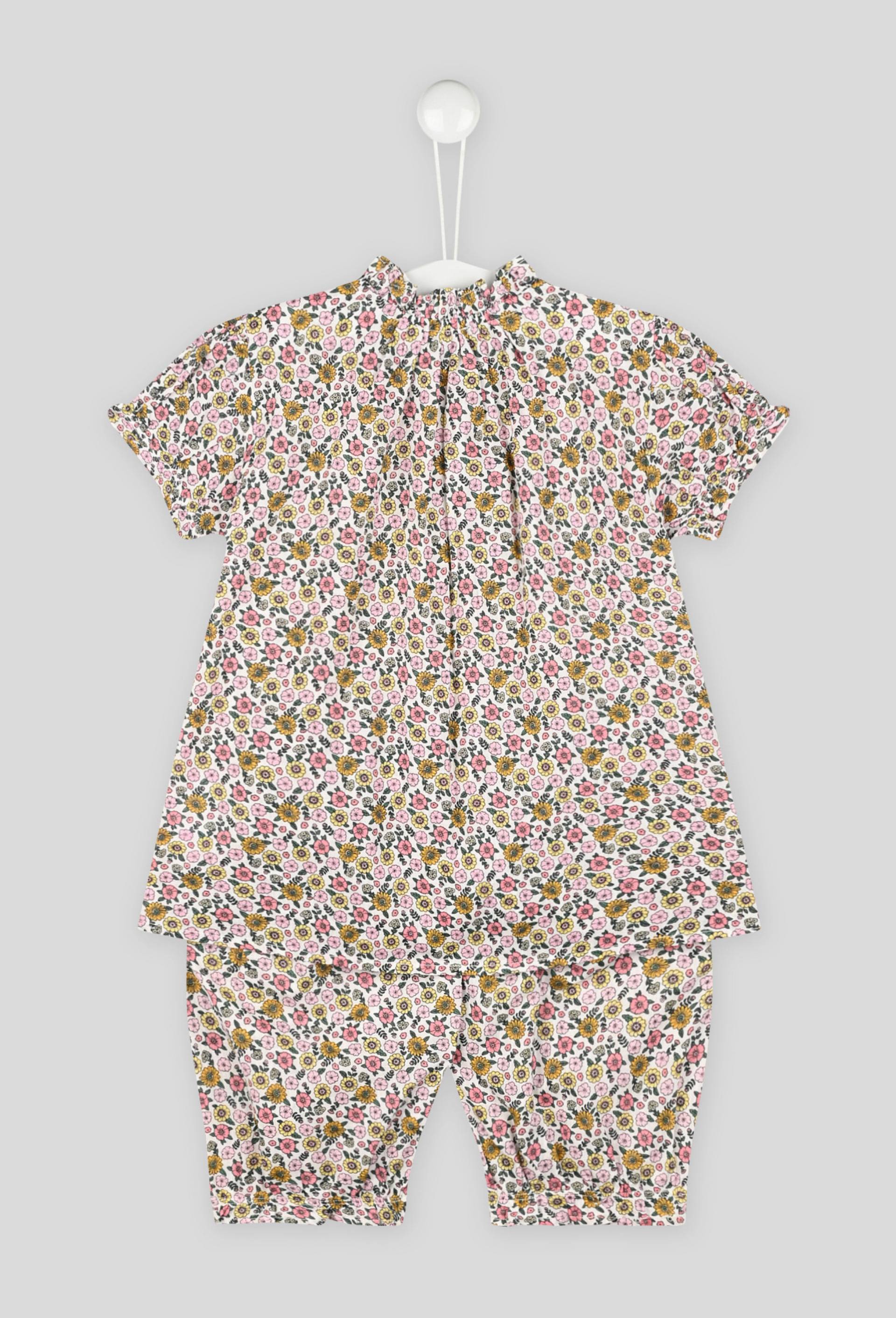 Pyjama imprimé, Ecru, large image number 1.0