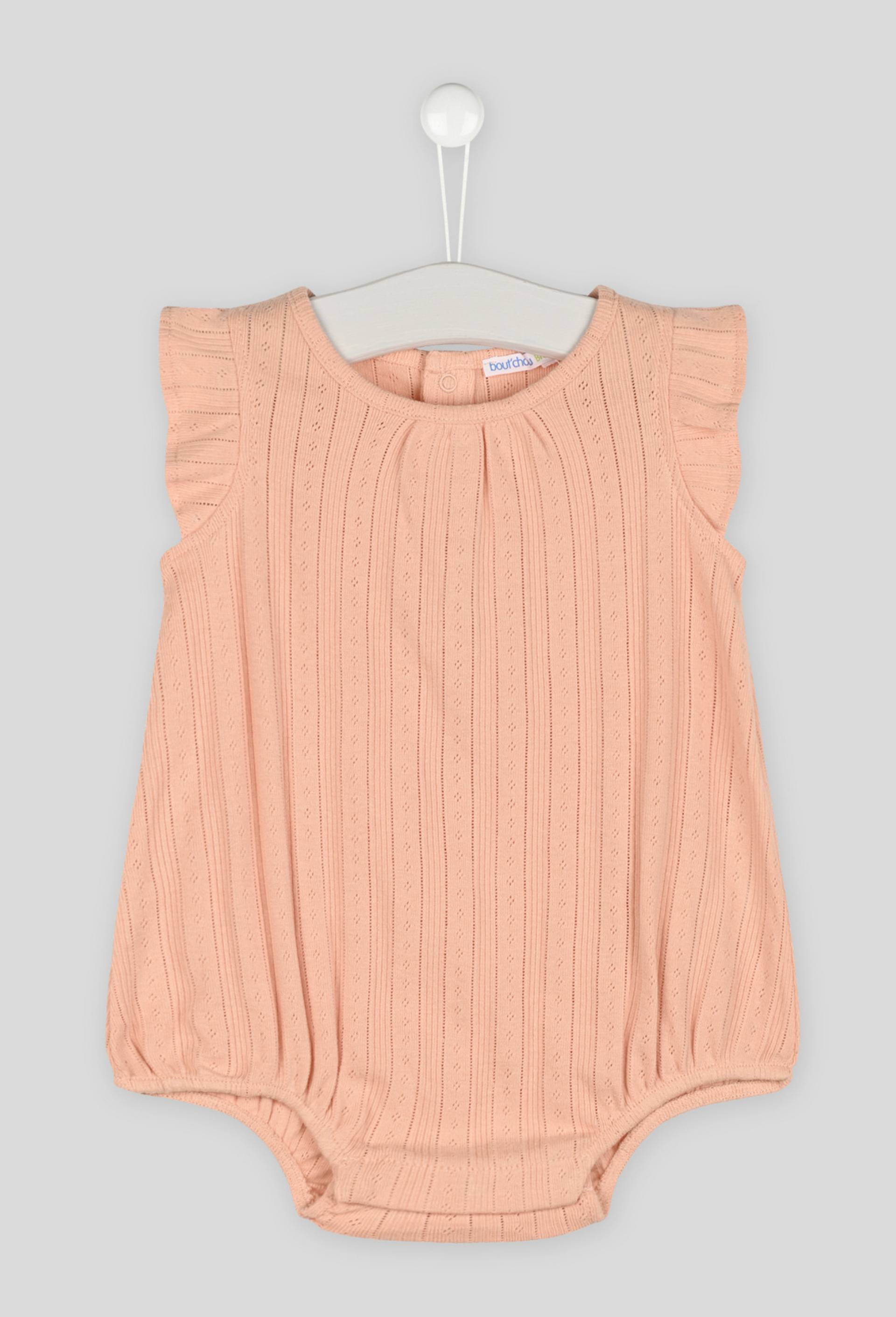 Barboteuse en jersey, Rose, large image number 0.0