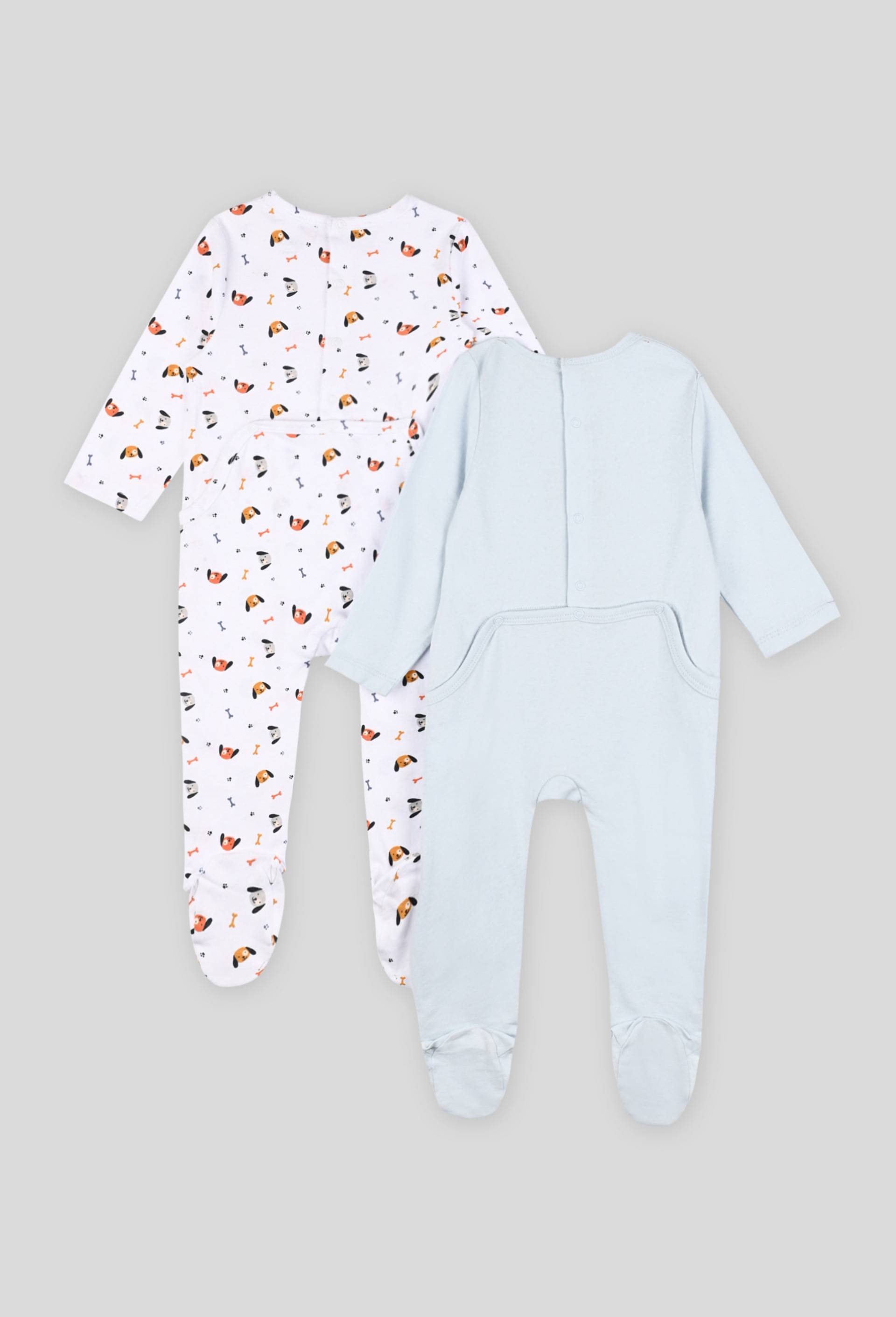Lot de 2 dors bien, Gris, large image number 1