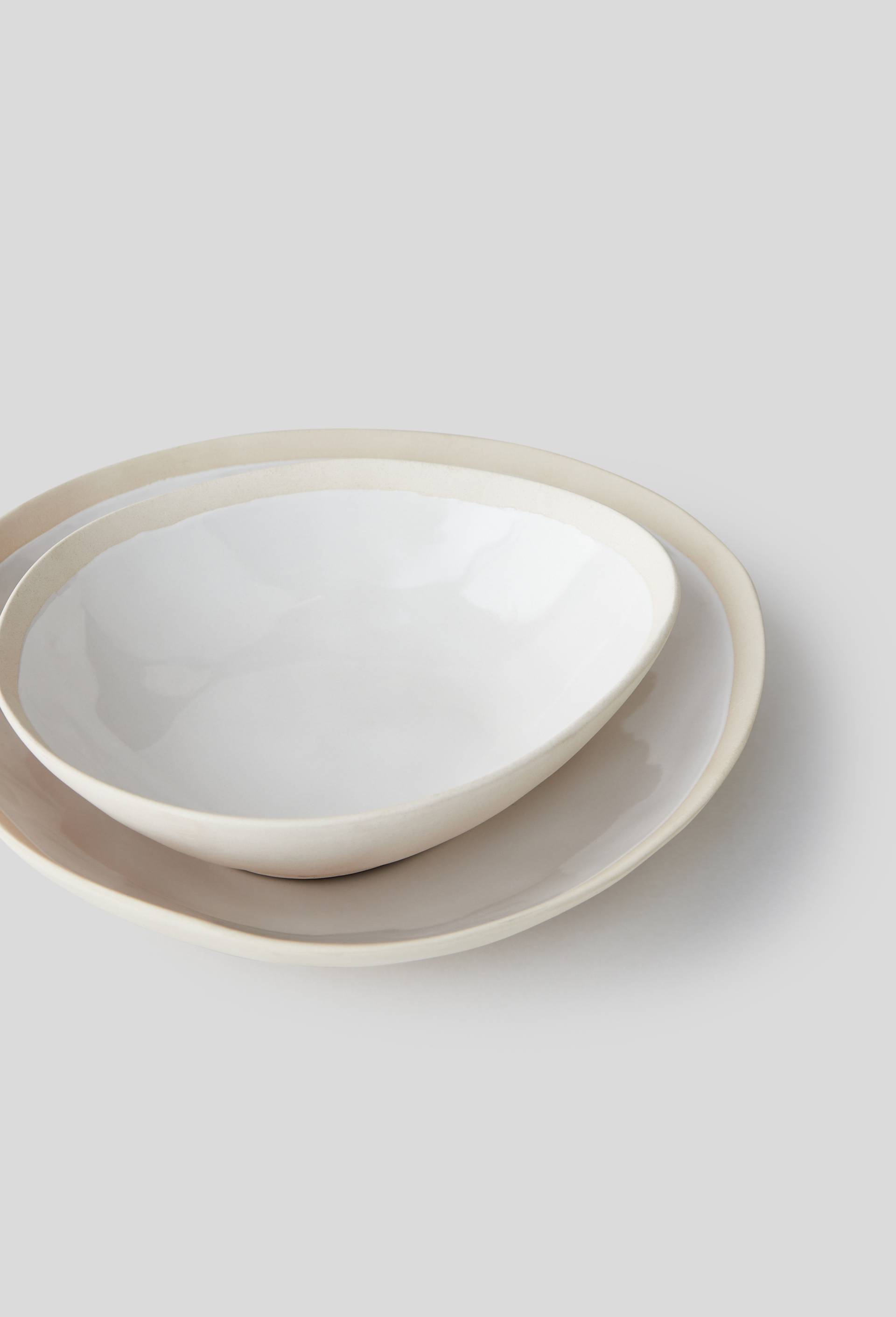 Bol biscuit, Blanc, large image number 1