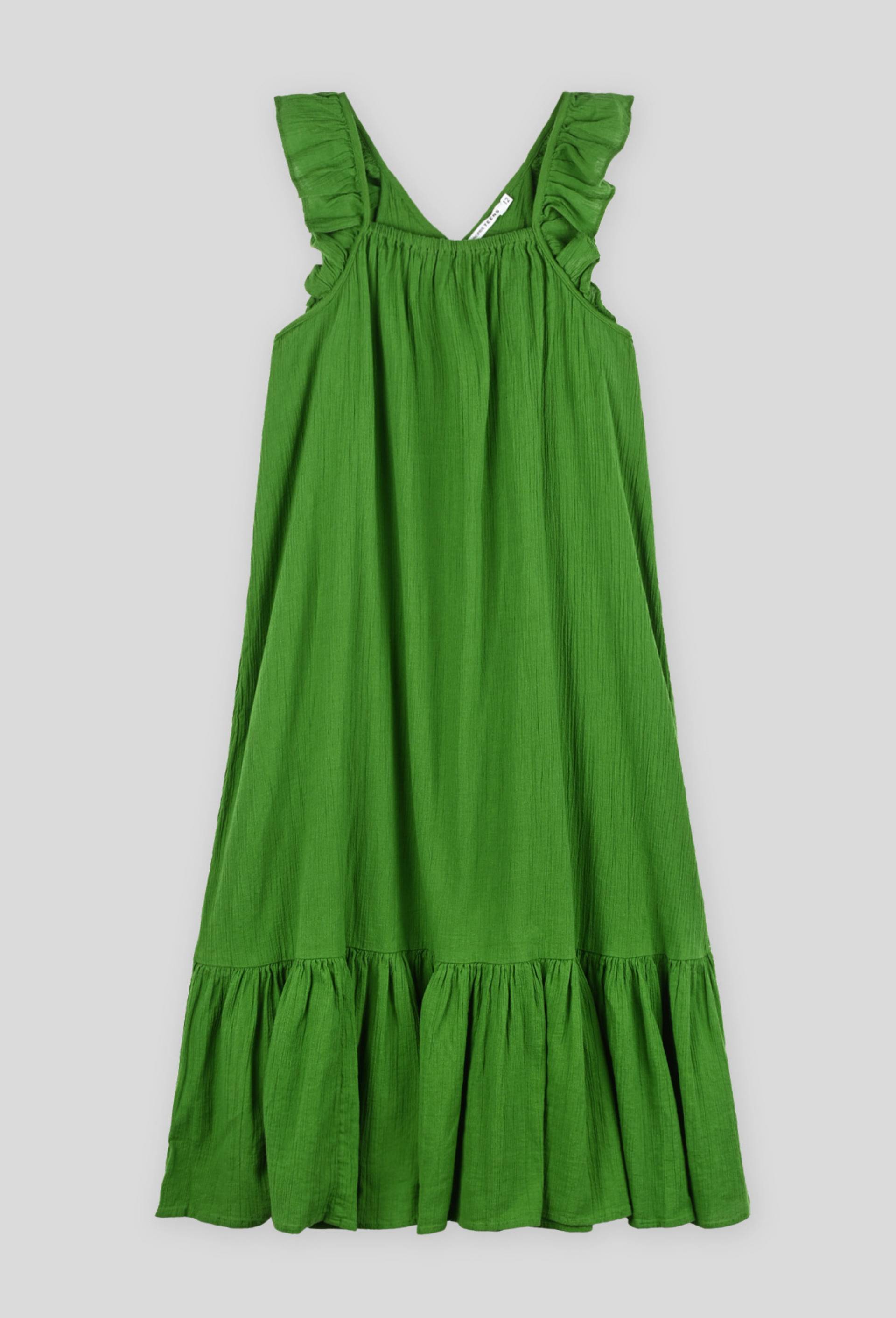 Robe longue, Vert, large image number 0.0