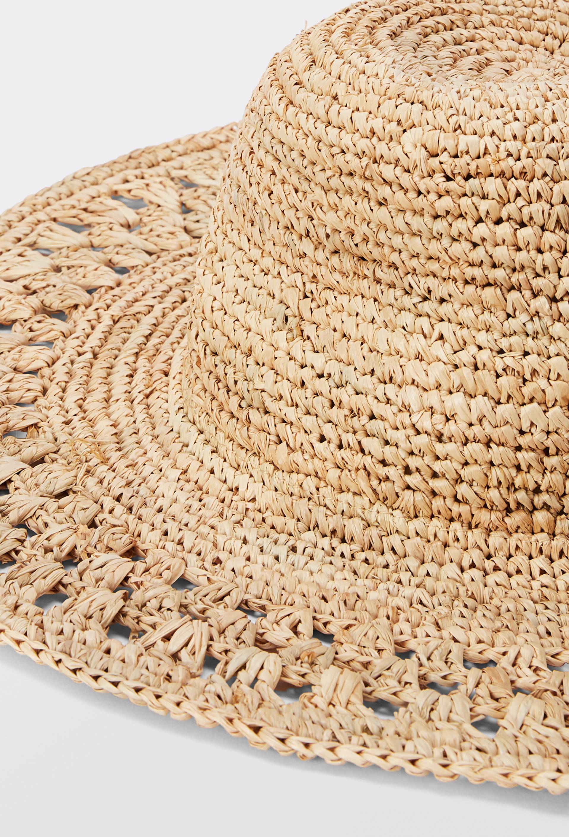Chapeau en raphia, Beige clair, large image number 1