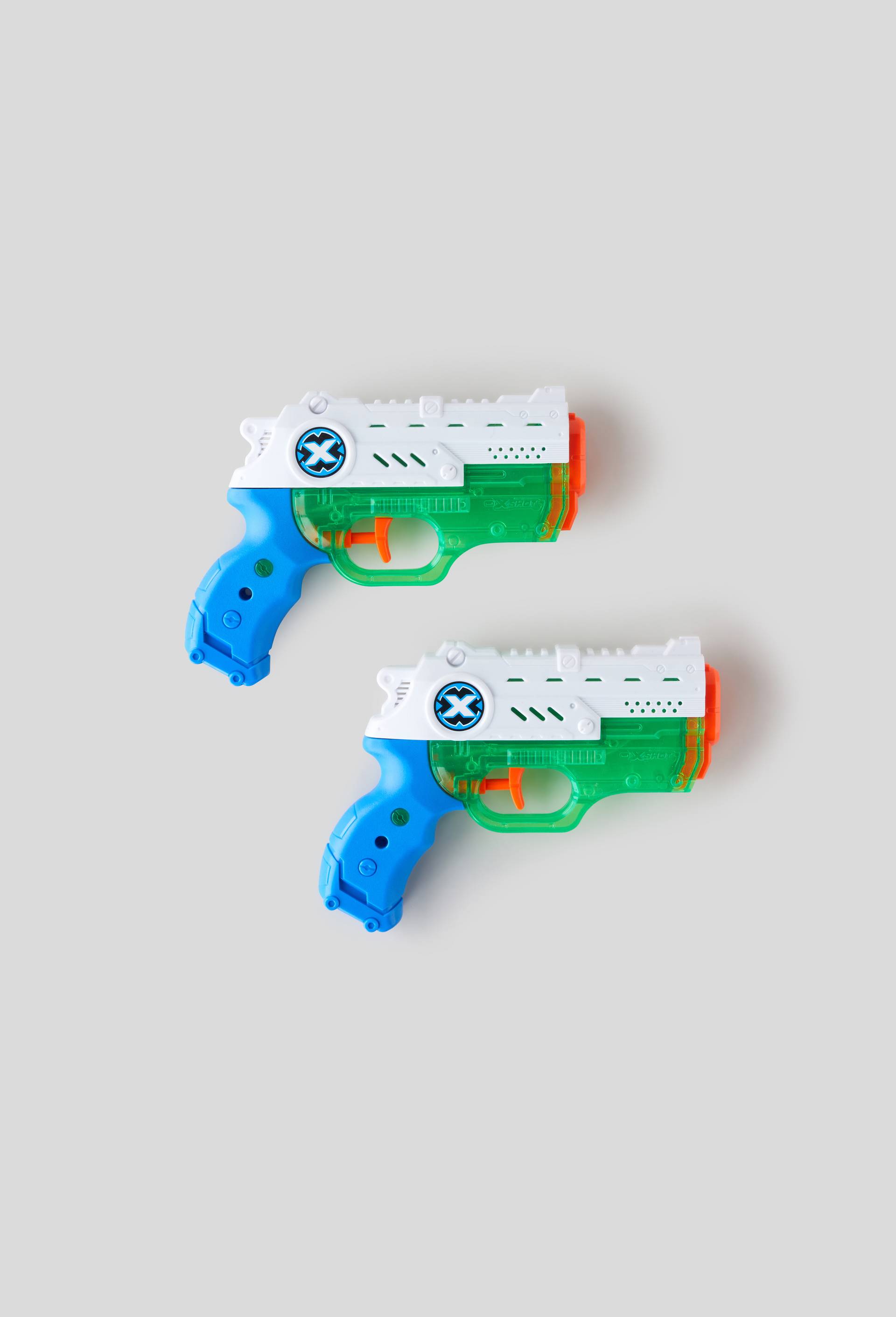 Pack de 2 pistoler à eau X-Shot Nano Fast Fill, Multicolore, large image number 0.0