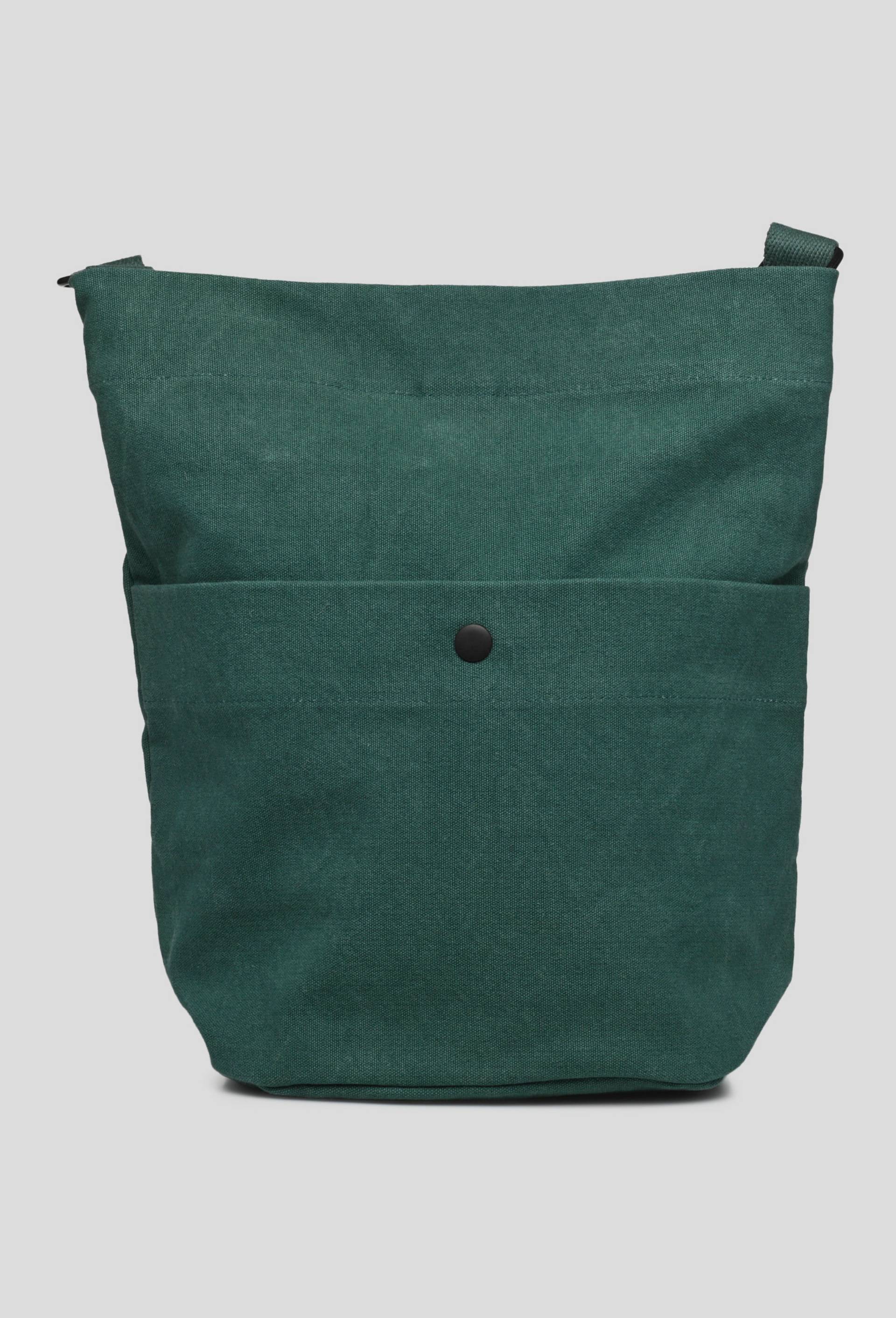 Sac seau en toile, Vert, large image number 0