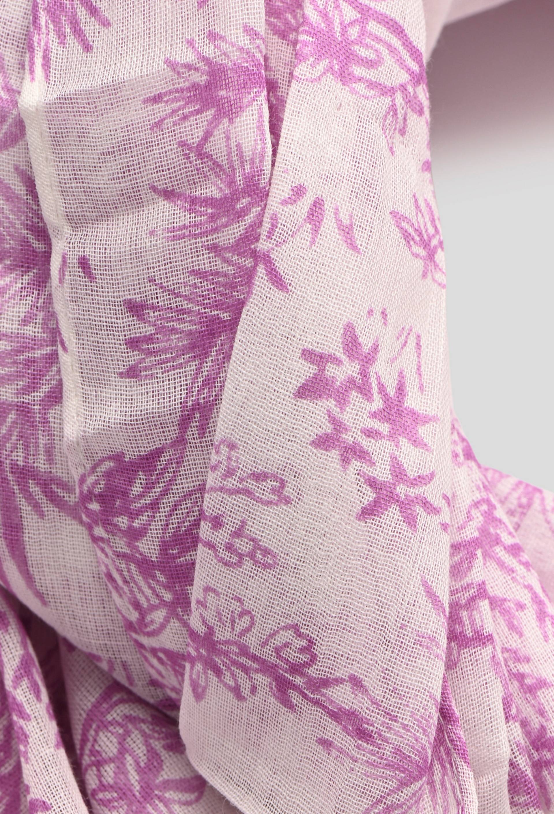 Etole toile de jouy, Violet clair, large image number 1.0