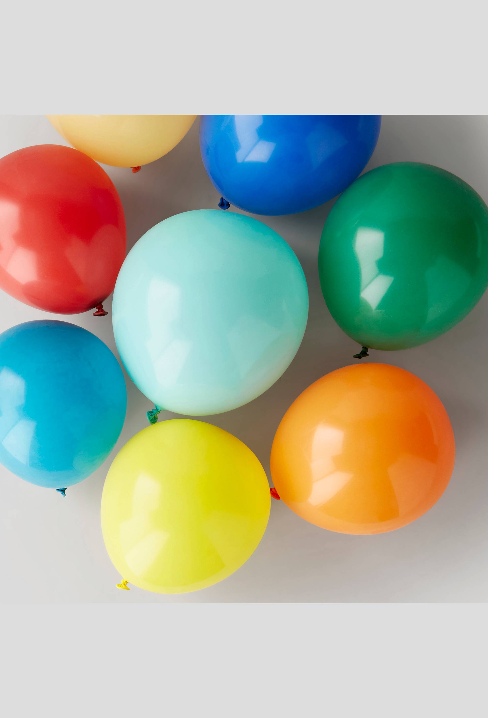 20 ballons latex multicolores, Multicolore, large image number 1