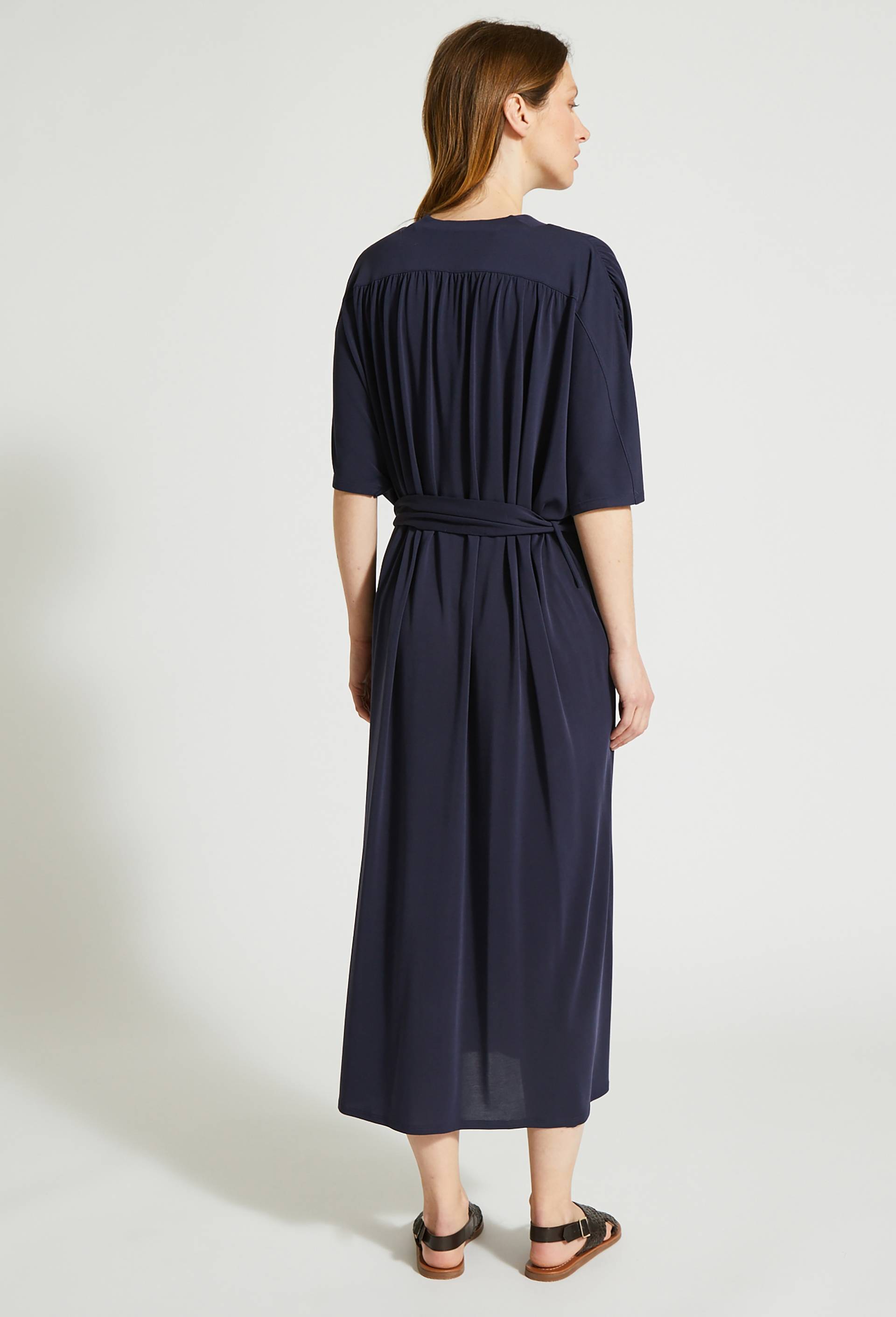 Robe fluide, Bleu foncé, large image number 1