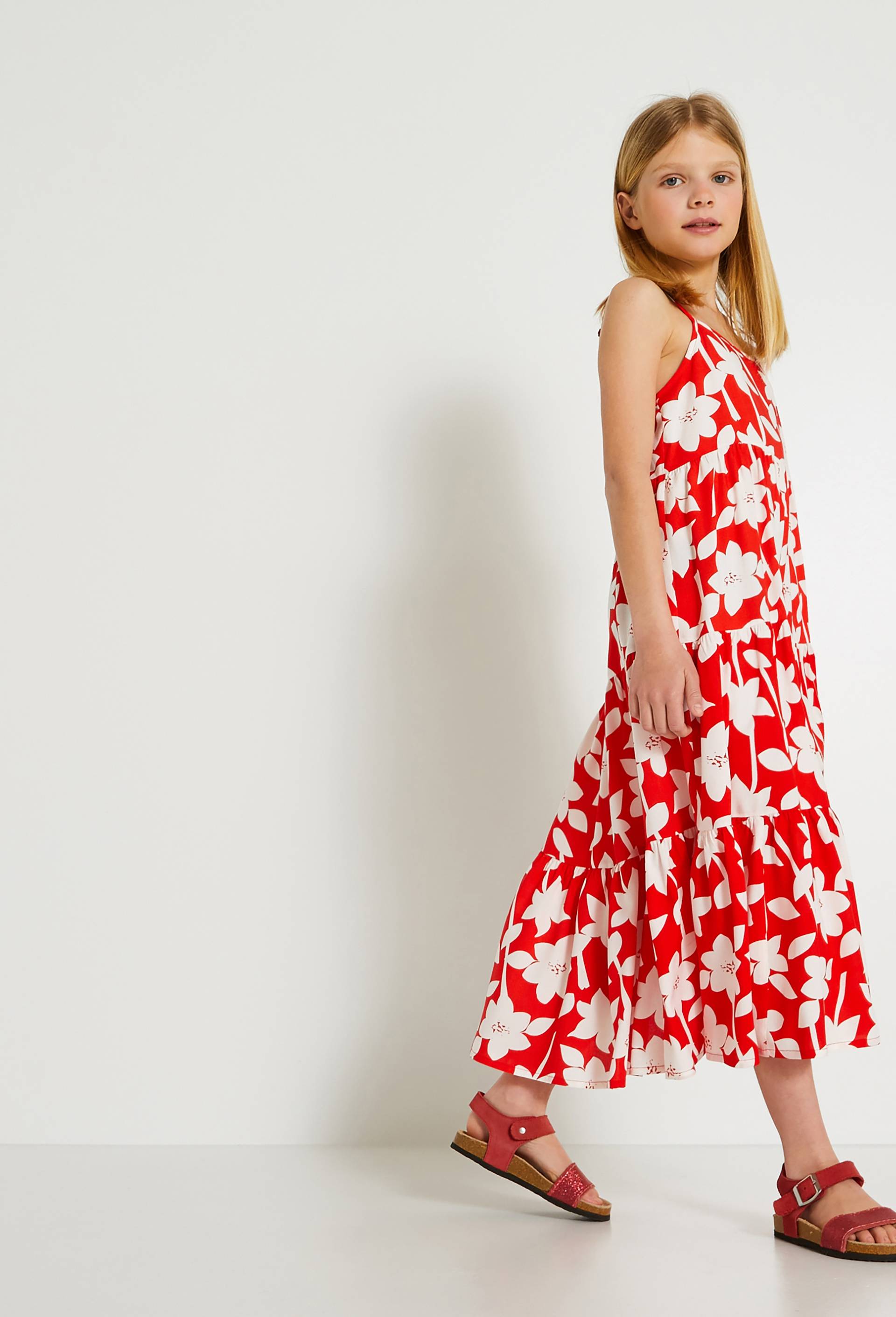 Robe longue, Rouge, large image number 0