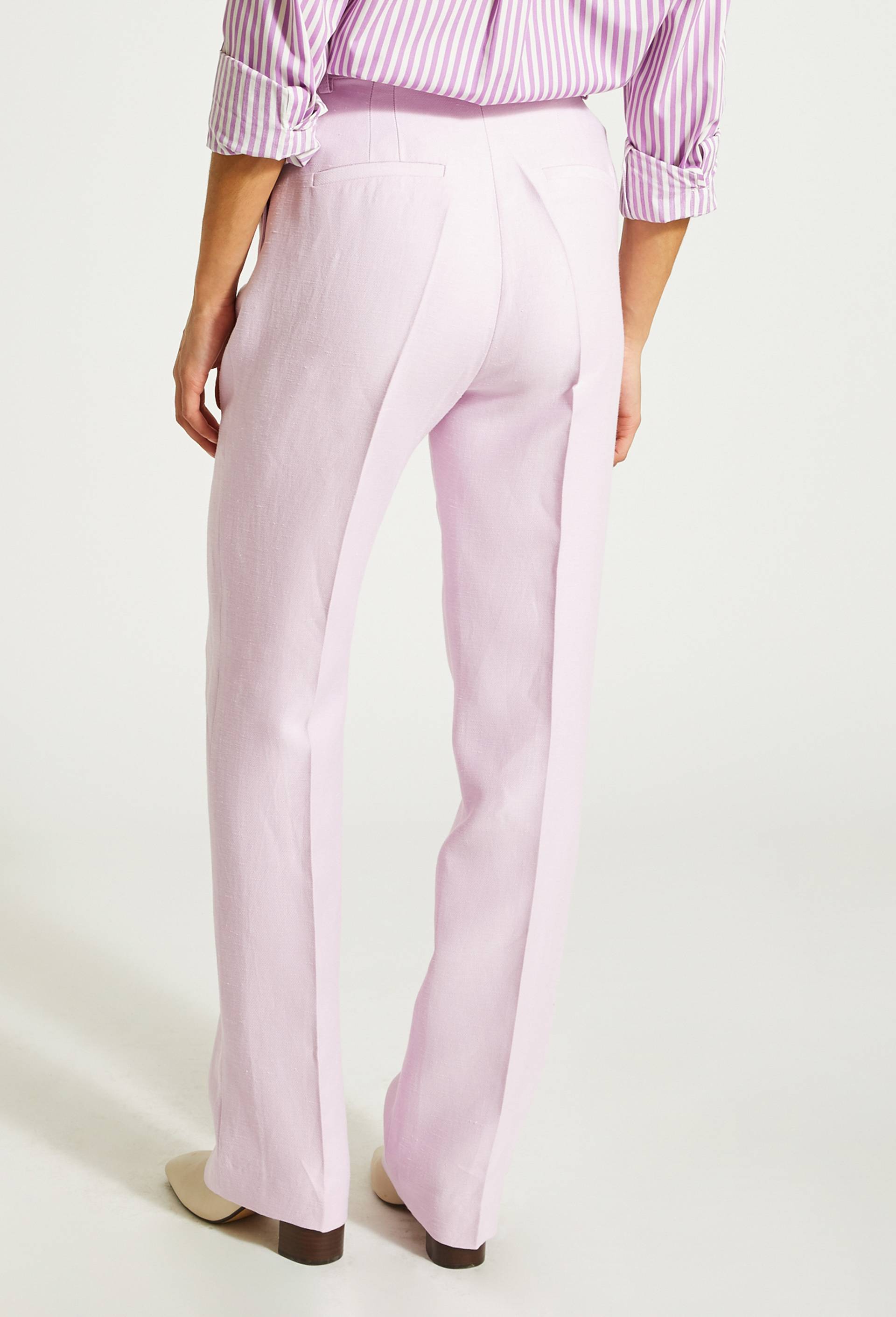 Pantalon droit, Violet clair, large image number 1
