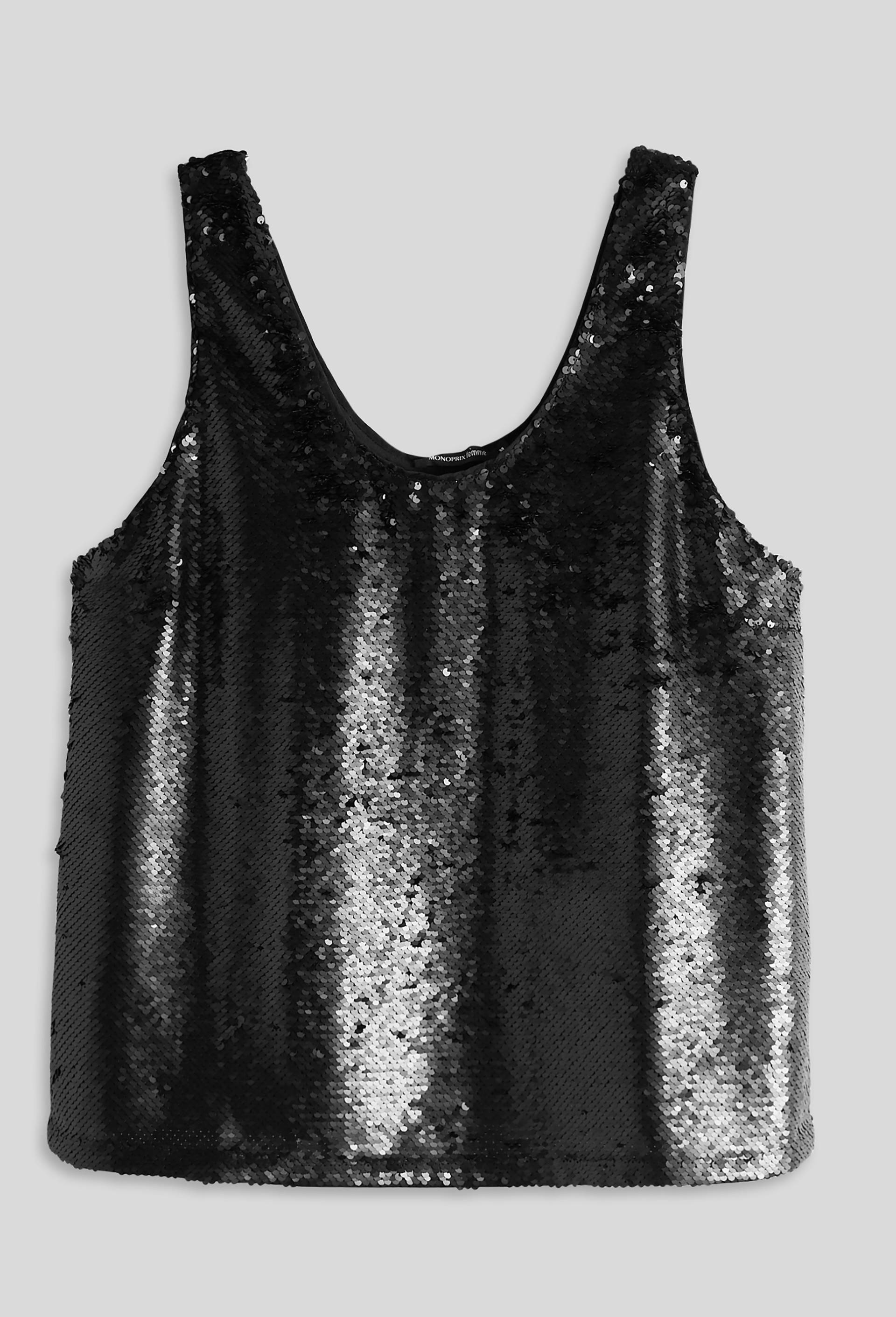 KANCY KOLE Vestes à paillettes pour femme - Blazer ouvert sur le devant