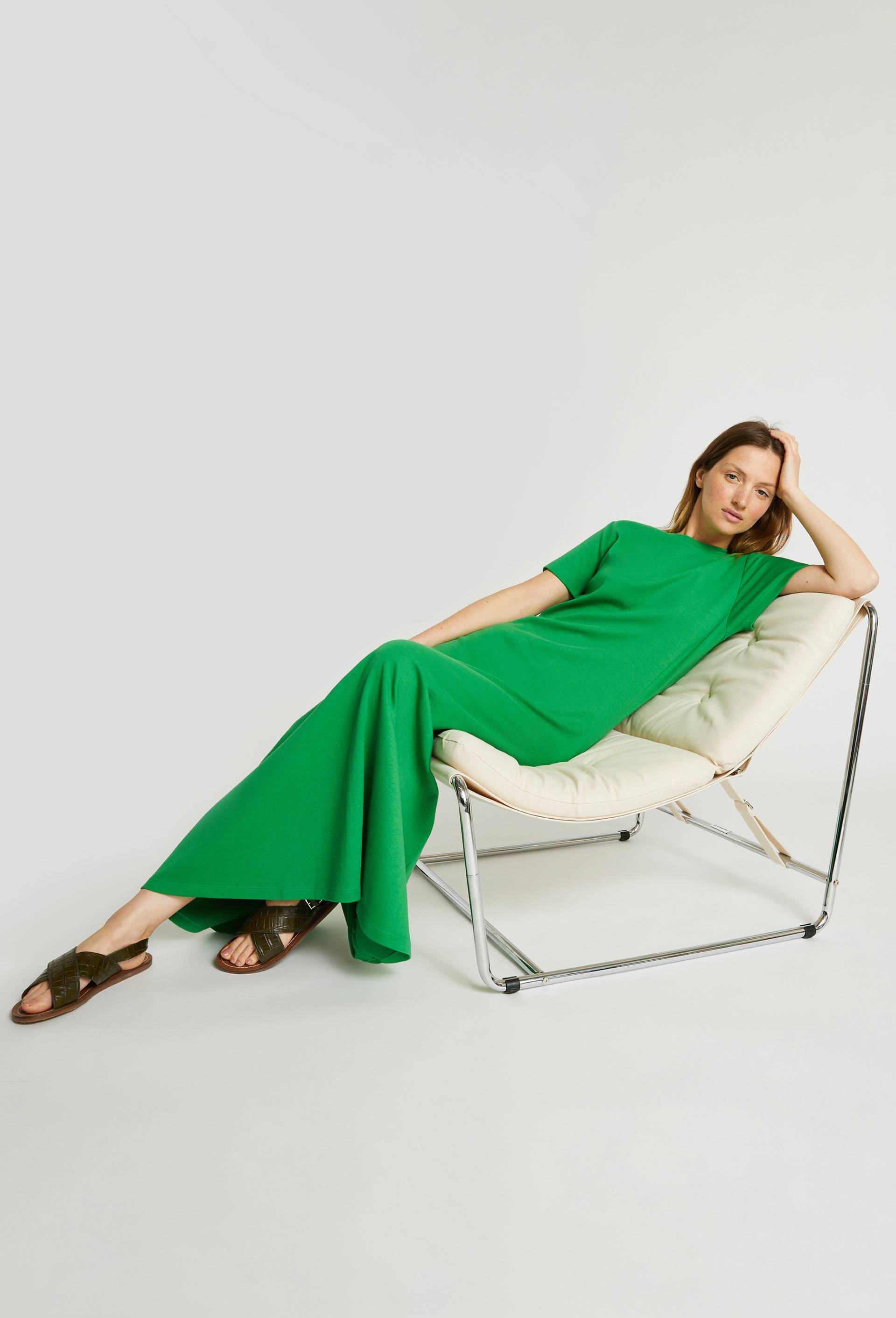 Robe t-shirt, Vert, large image number 0