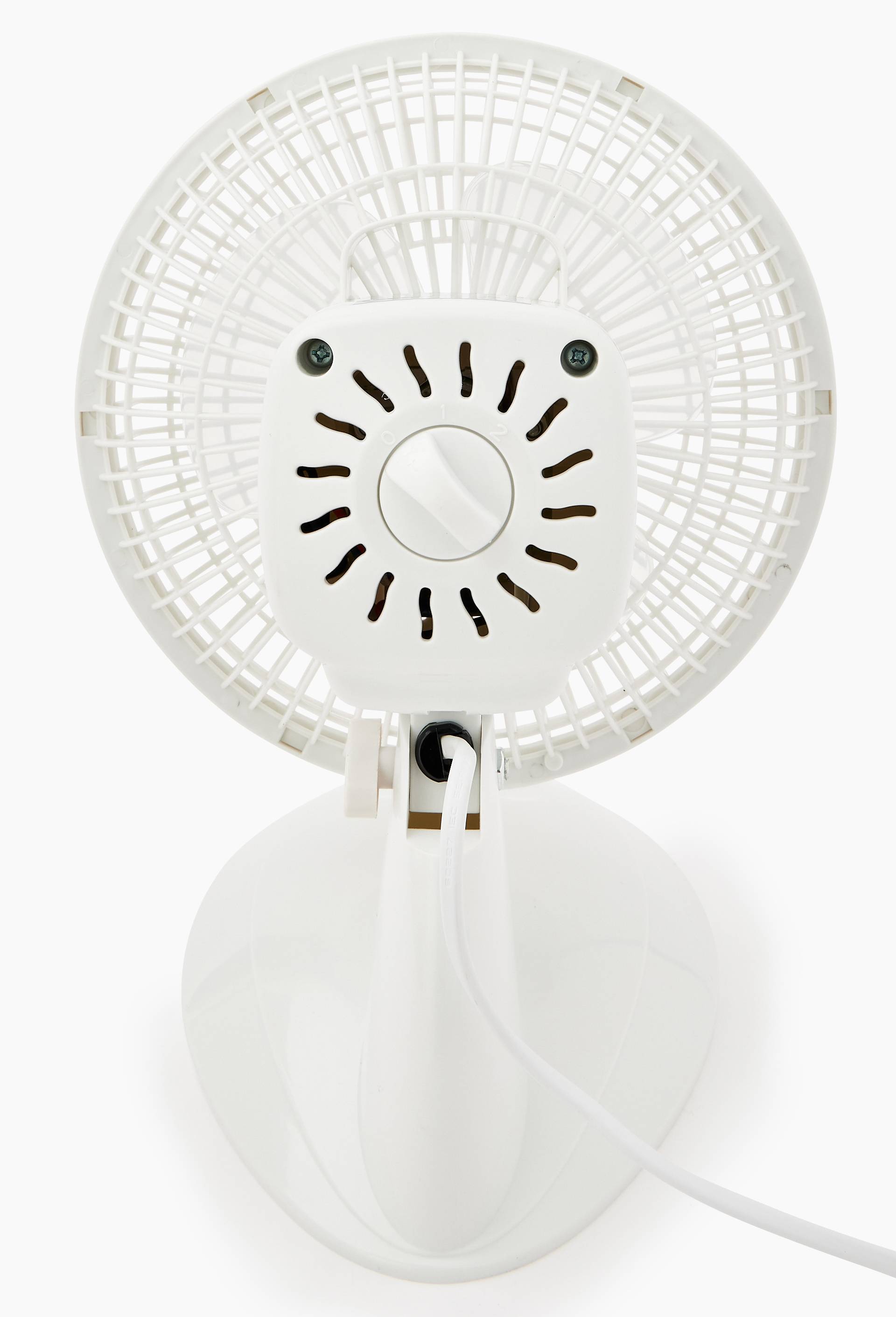 Ventilateur de table, 15cm, Blanc, large image number 1