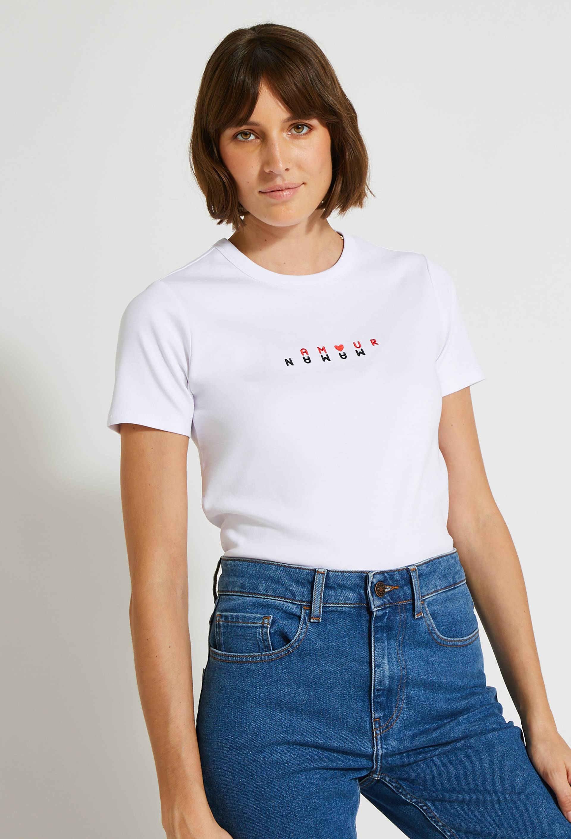 Tee shirt, Blanc, large image number 0