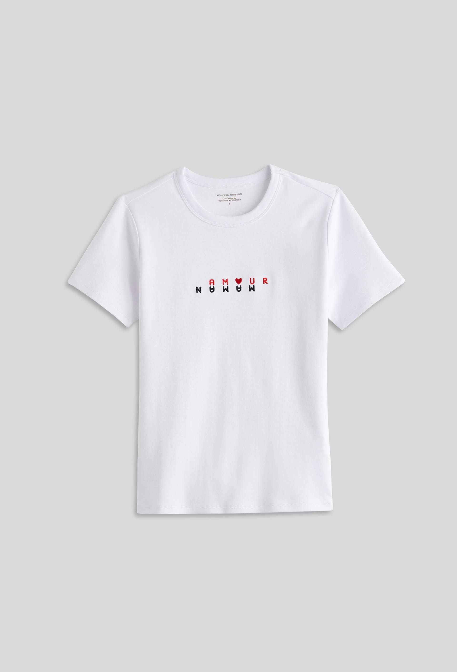 Tee shirt, Blanc, large image number 2