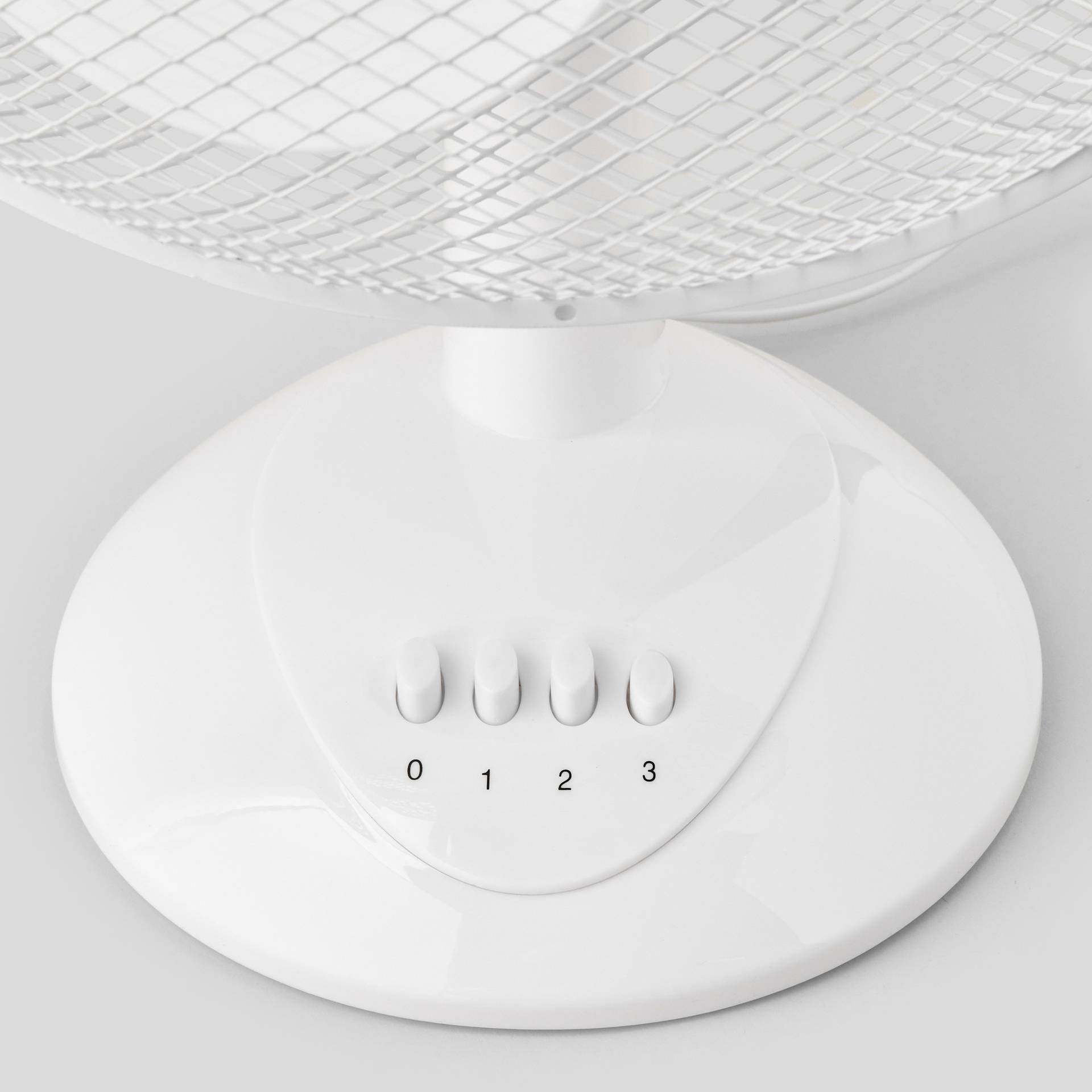 Ventilateur de table, 40cm, Blanc, large image number 1