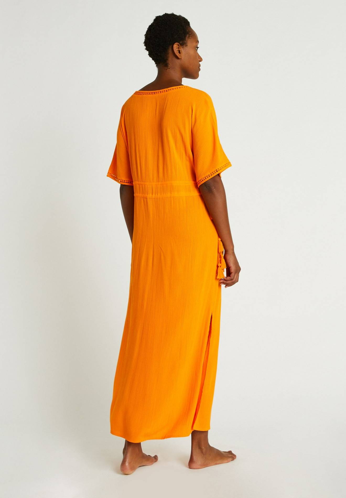 Robe de plage, Orange, large image number 4