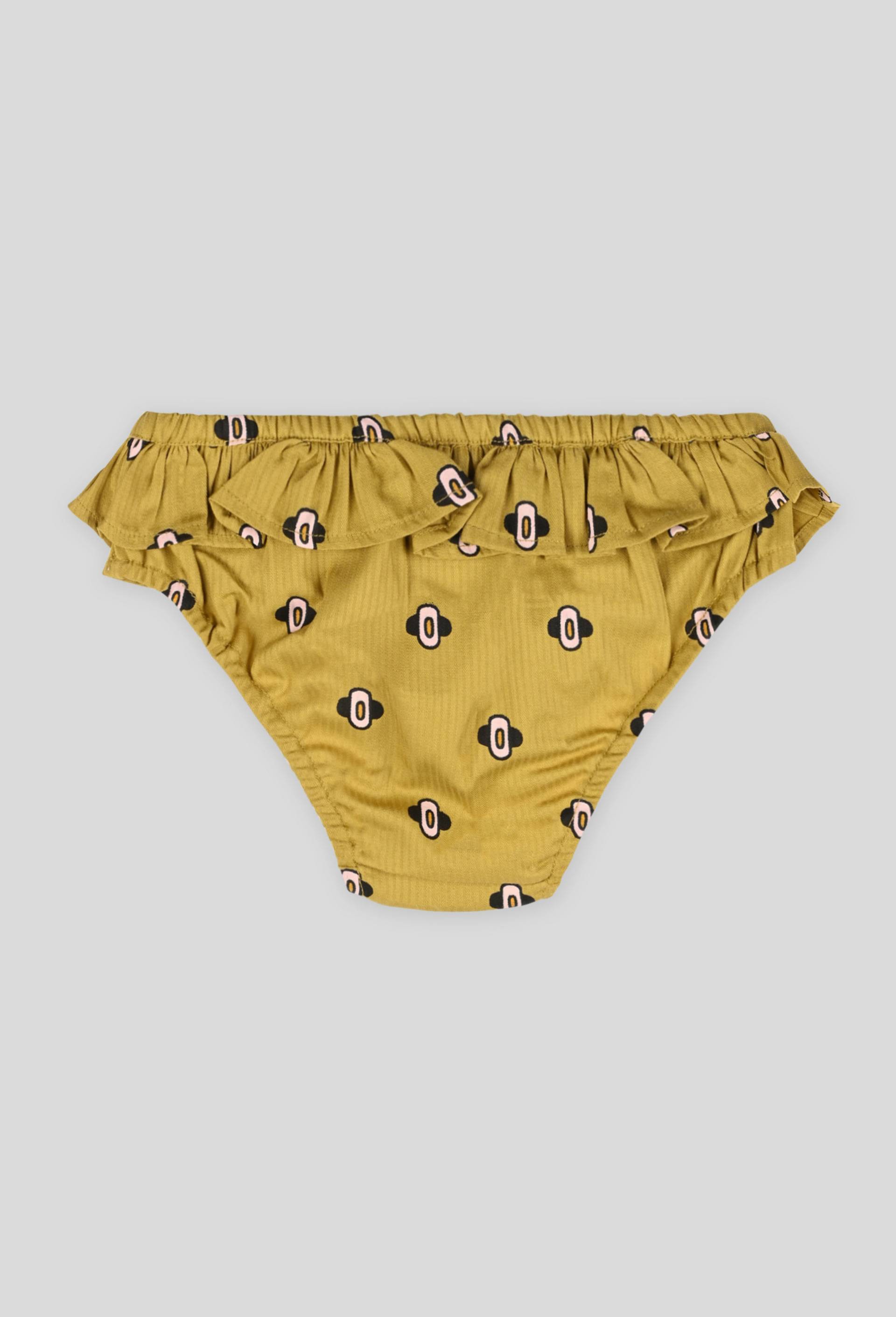 Culotte en coton BIO - Margaux Keller x Monoprix, Brun clair, large image number 1