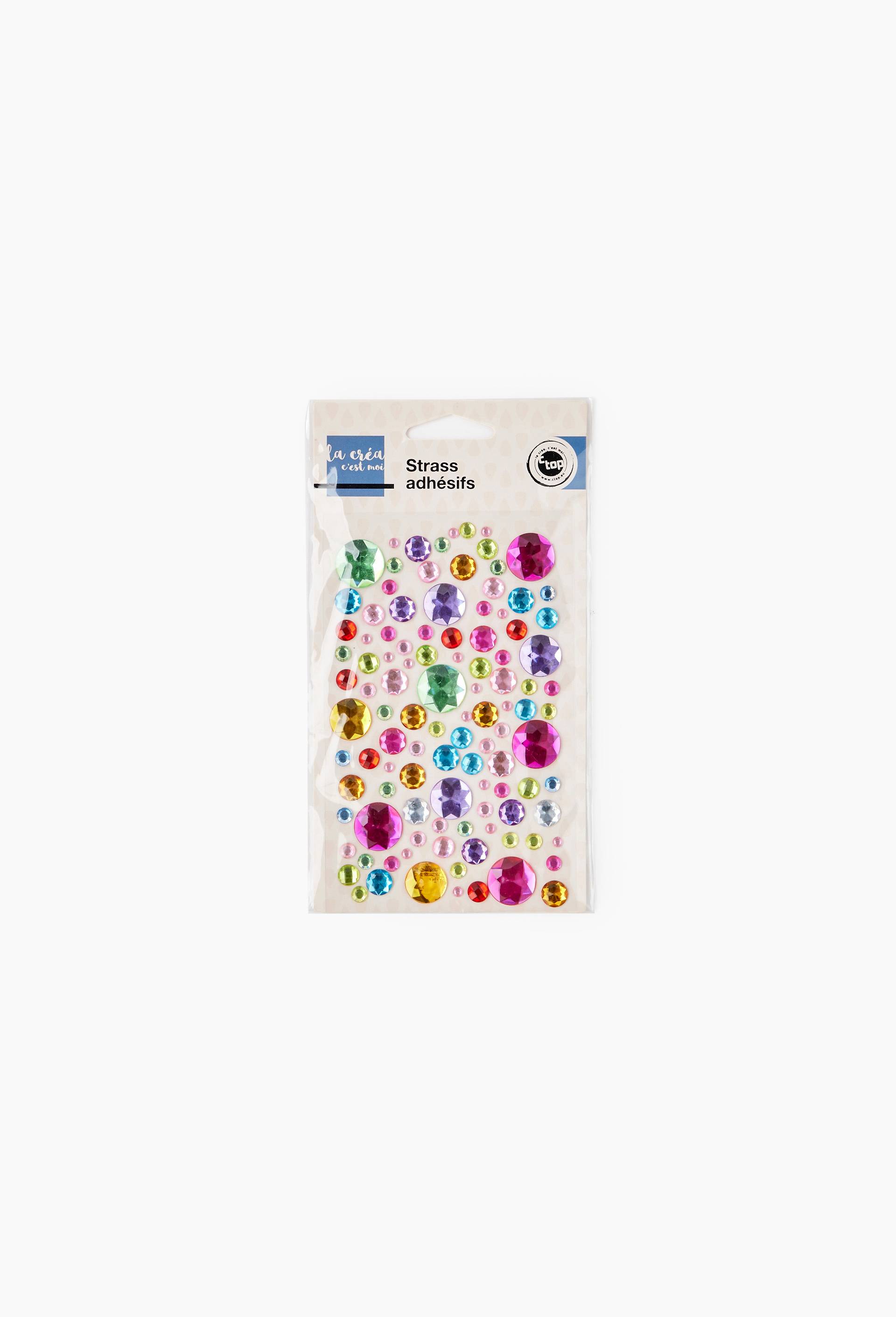 Stickers ronds effet cristal, Multicolore, large image number 0.0