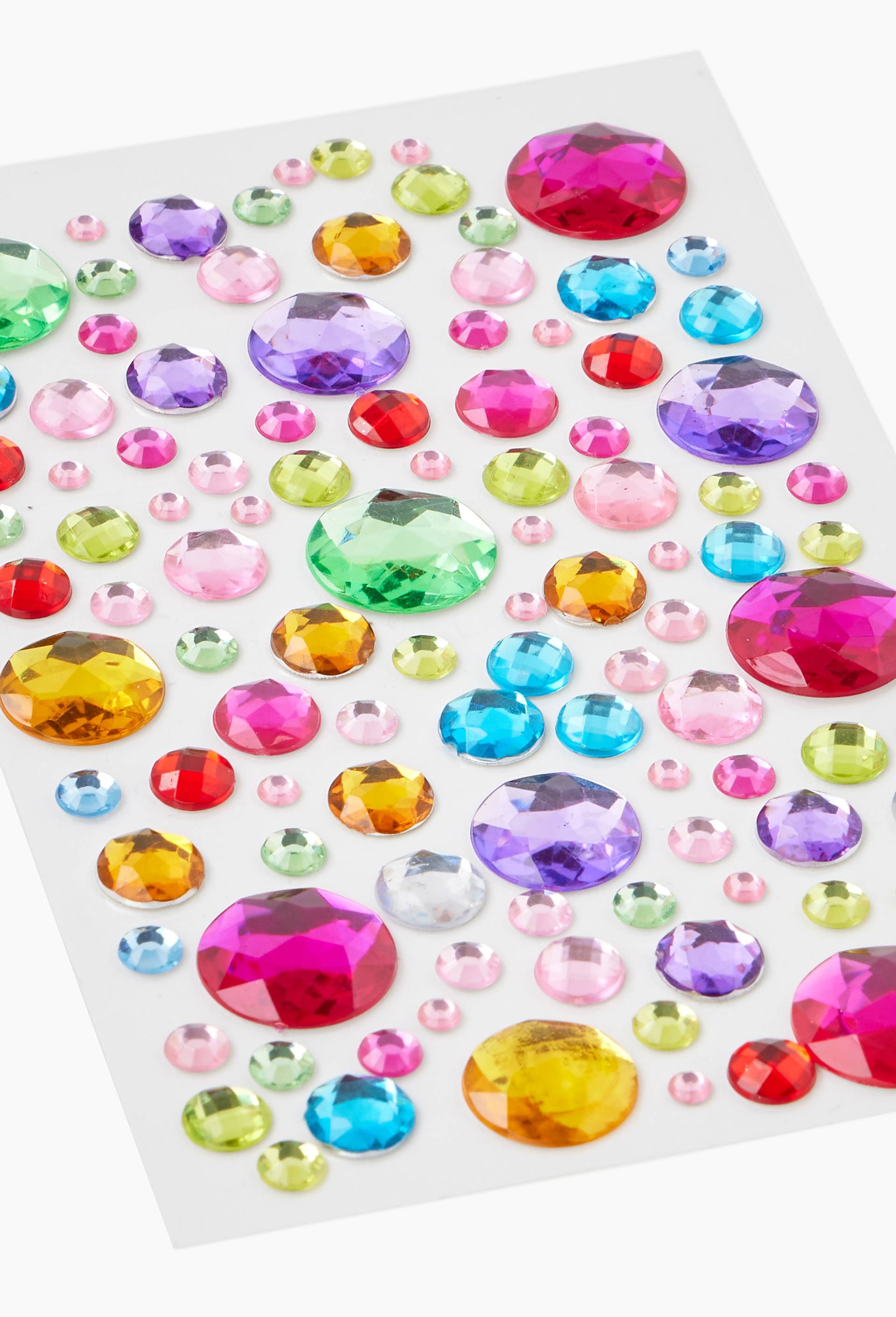 Stickers ronds effet cristal, Multicolore, large image number 1