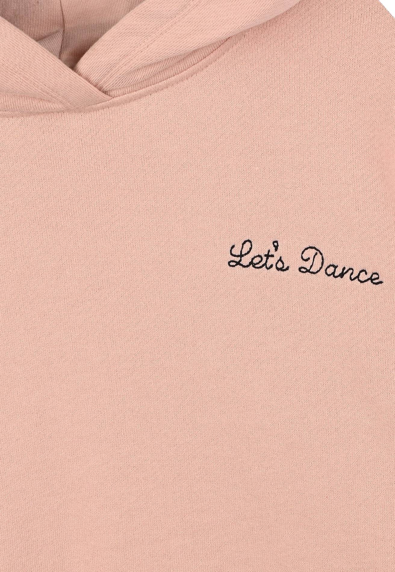 Sweat à capuche brodé, Rose clair, large image number 5