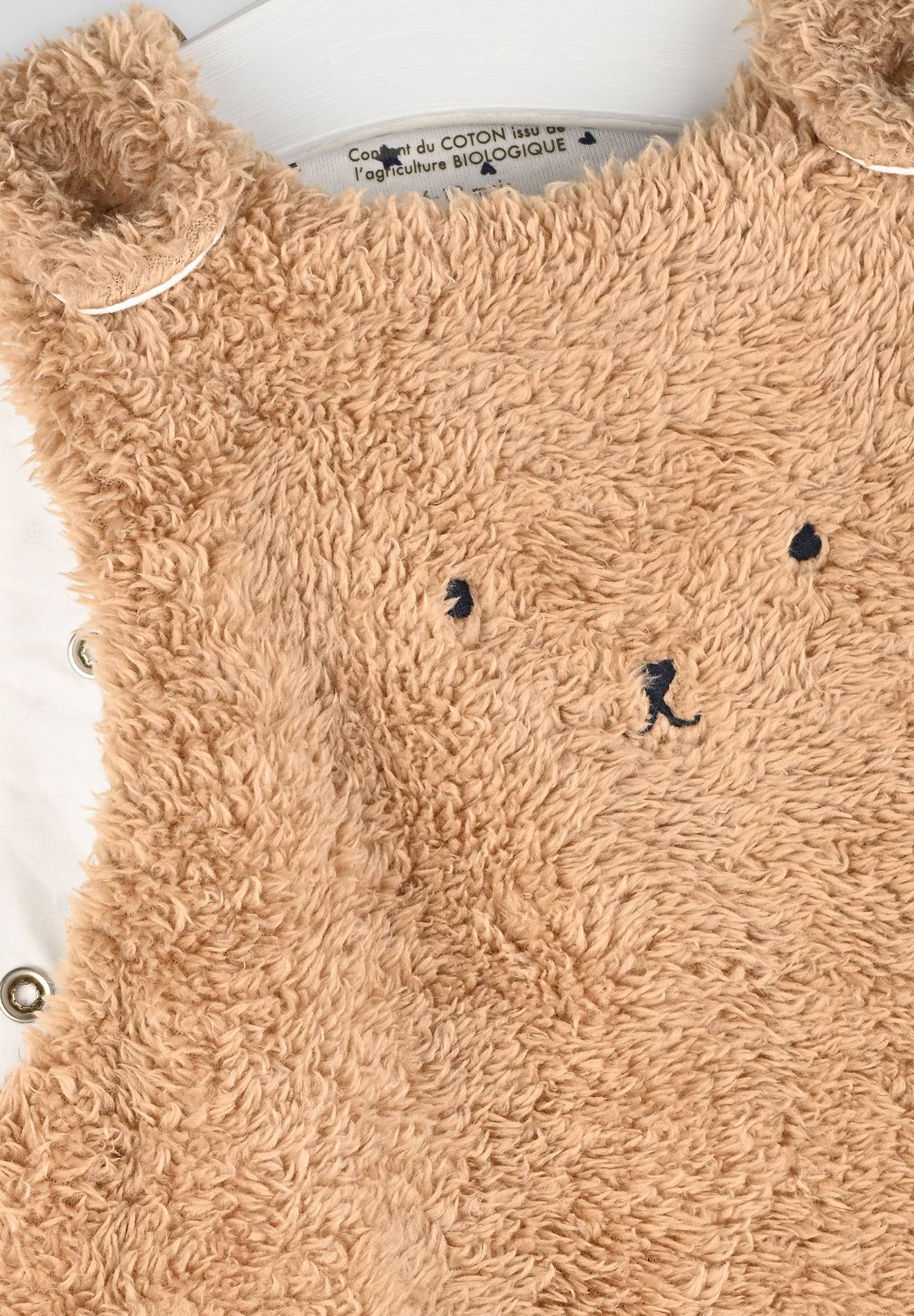 Gigoteuse sherpa brodée, Beige, large image number 5