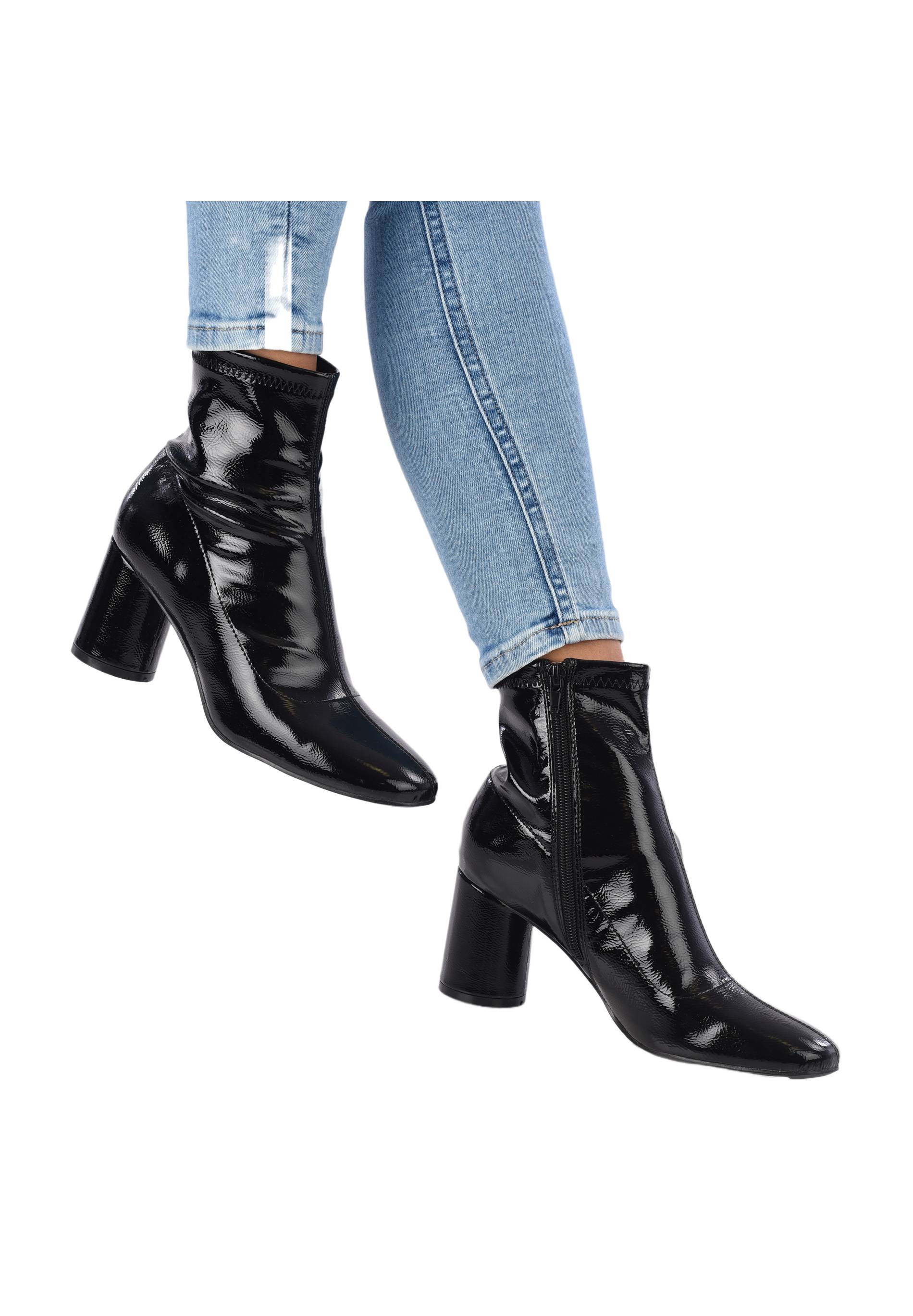 Bottines à talons, Noir, large image number 4