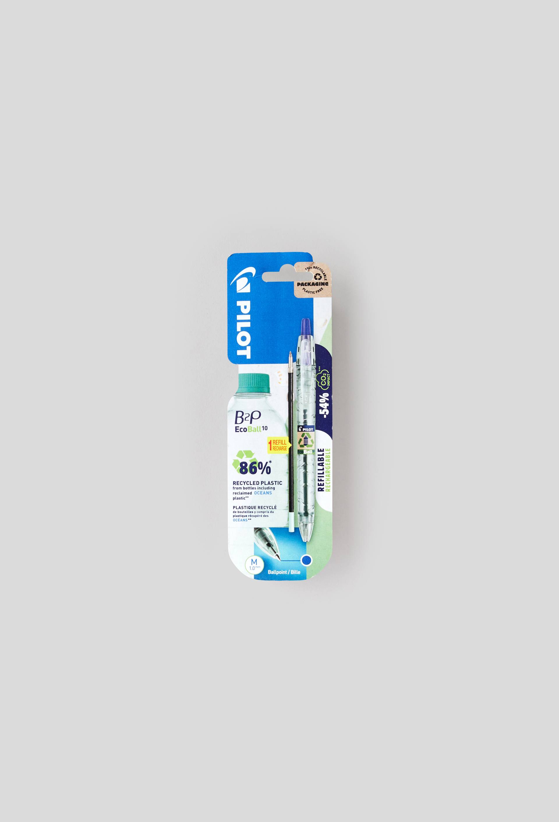 1 recharge B2P ecoball, Bleu, large image number 0
