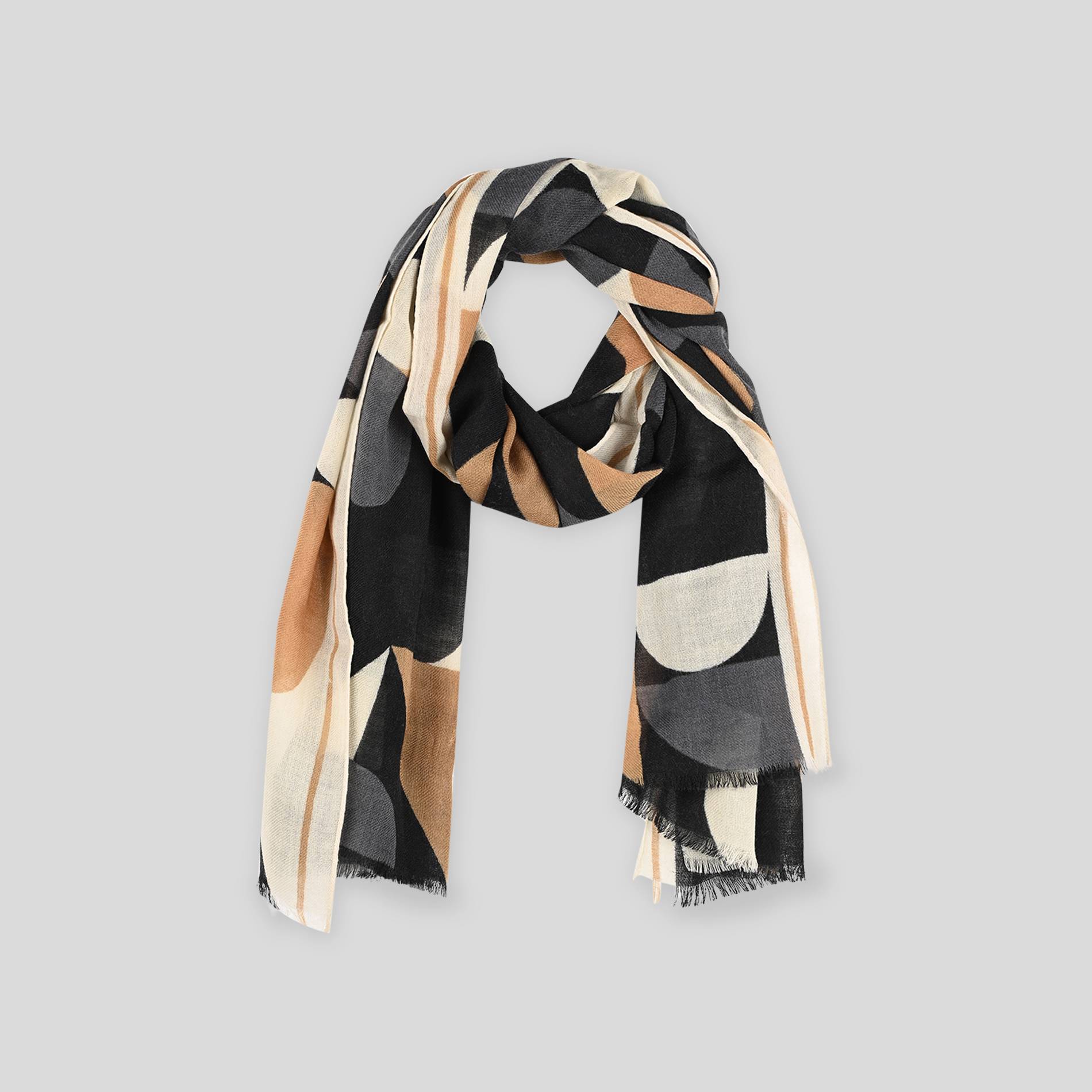 Etole en laine, Beige, large image number 0
