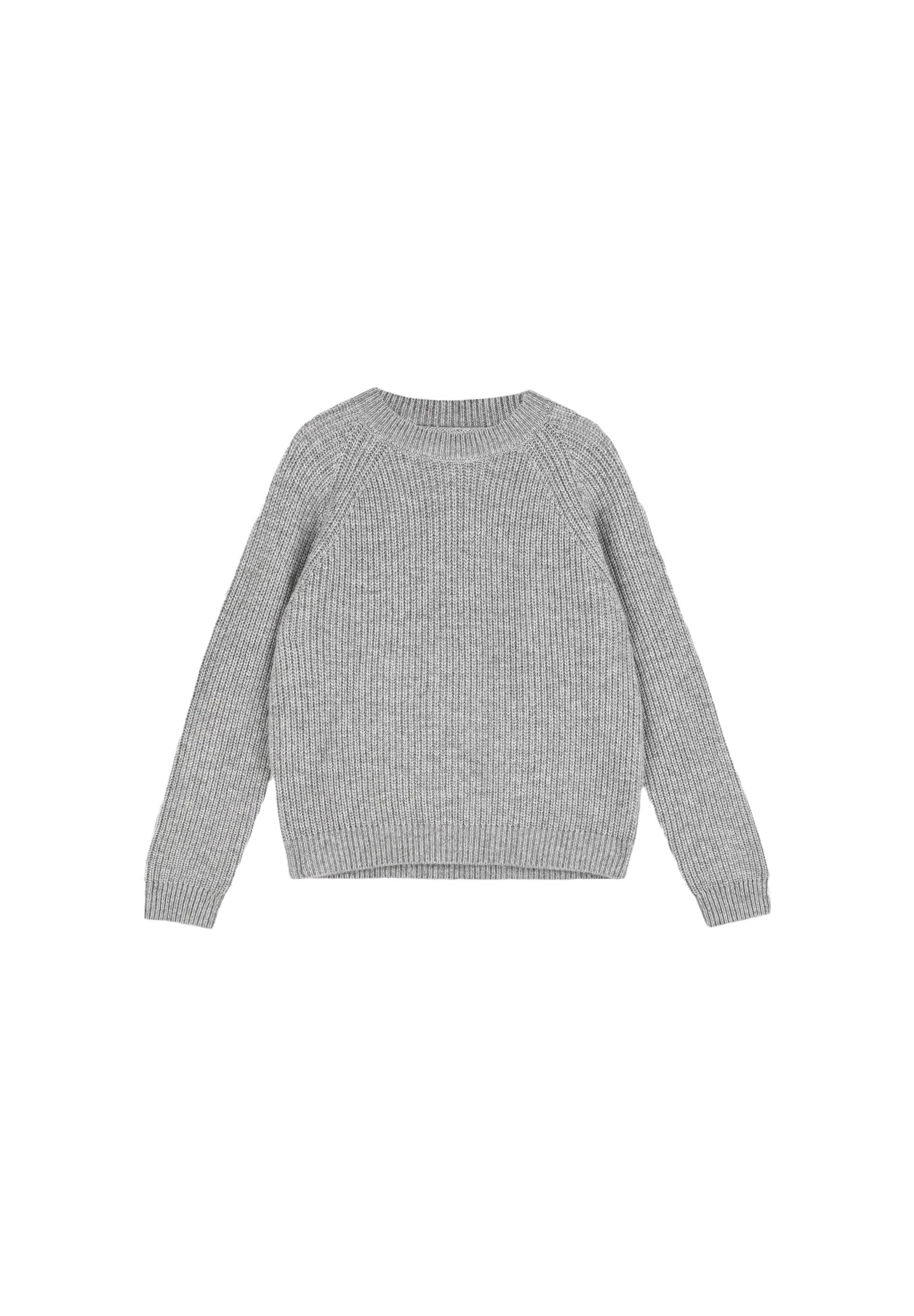 Pull en laine et en cachemire certifié Oekotex, Gris, large image number 3