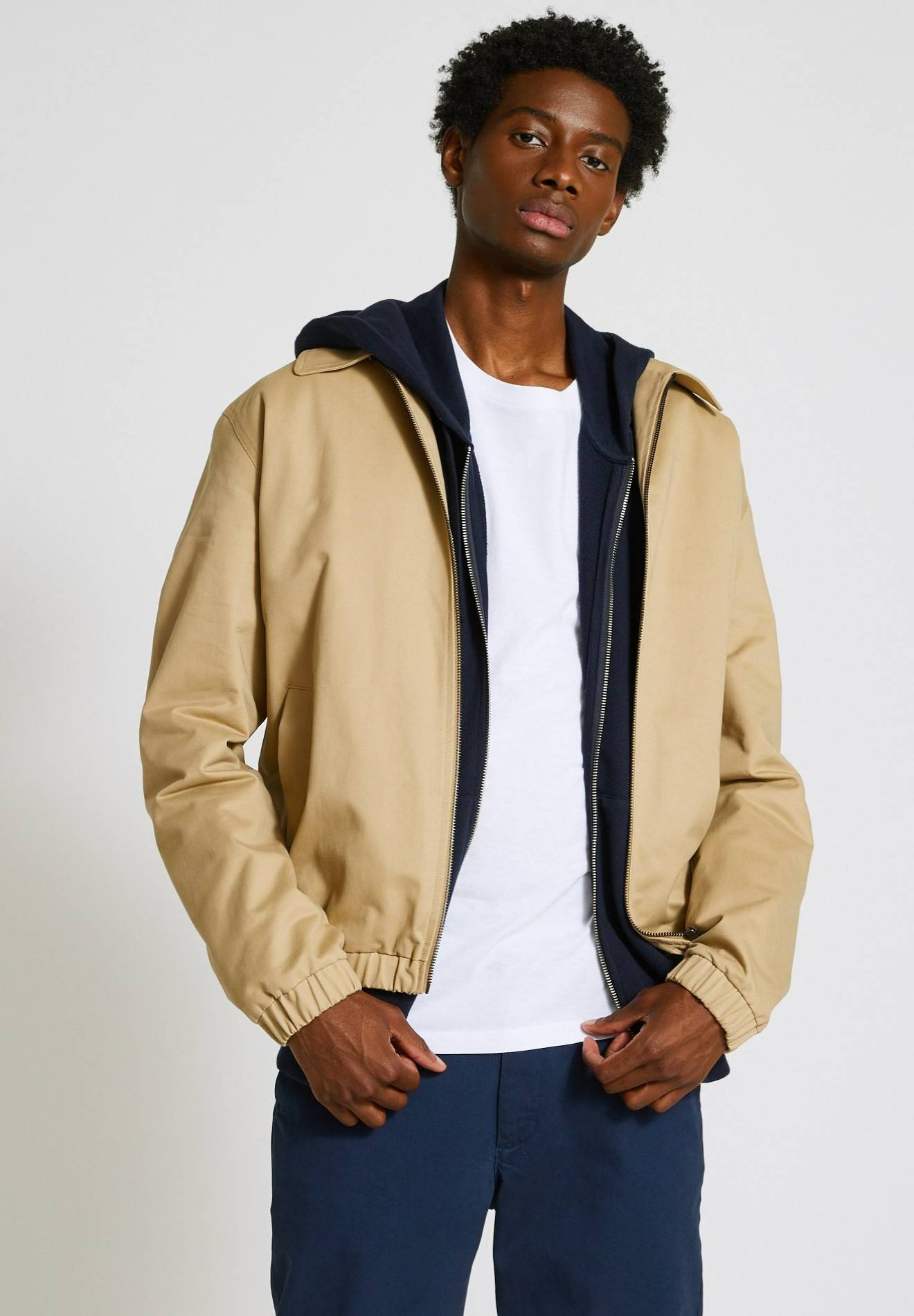 Veste zipp&eacute;e, Beige, large image number 3