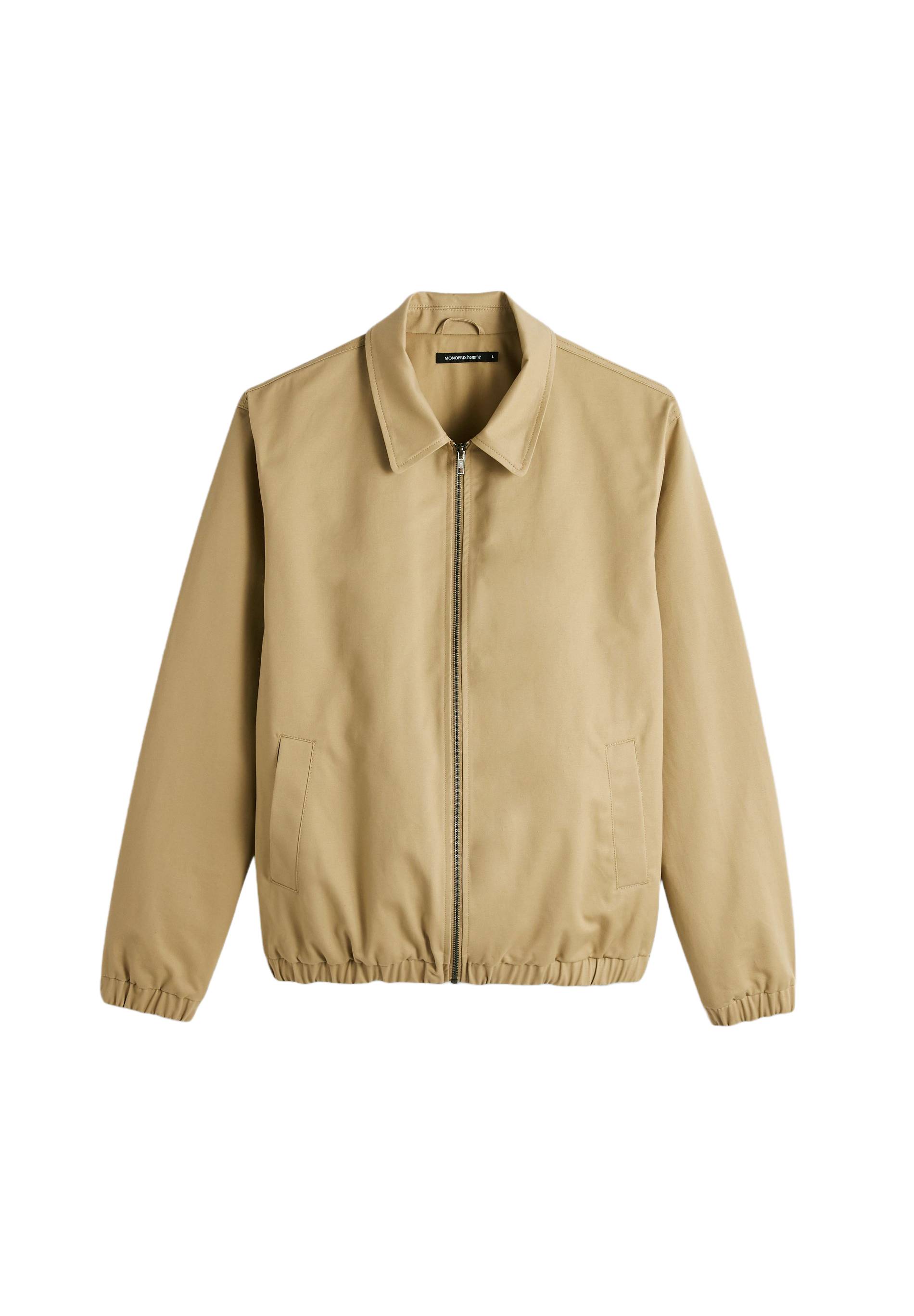 Veste zipp&eacute;e, Beige, large image number 5