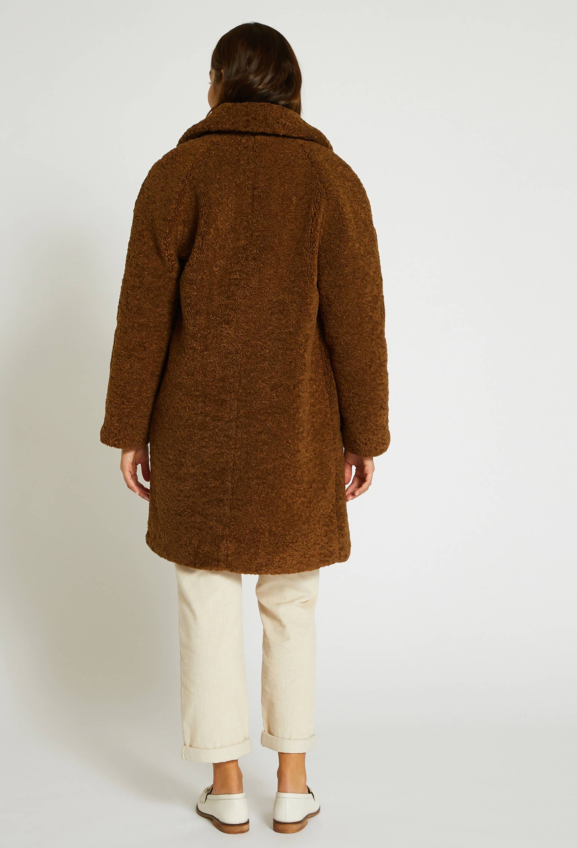 Manteau bouclette, Beige, large image number 3.0