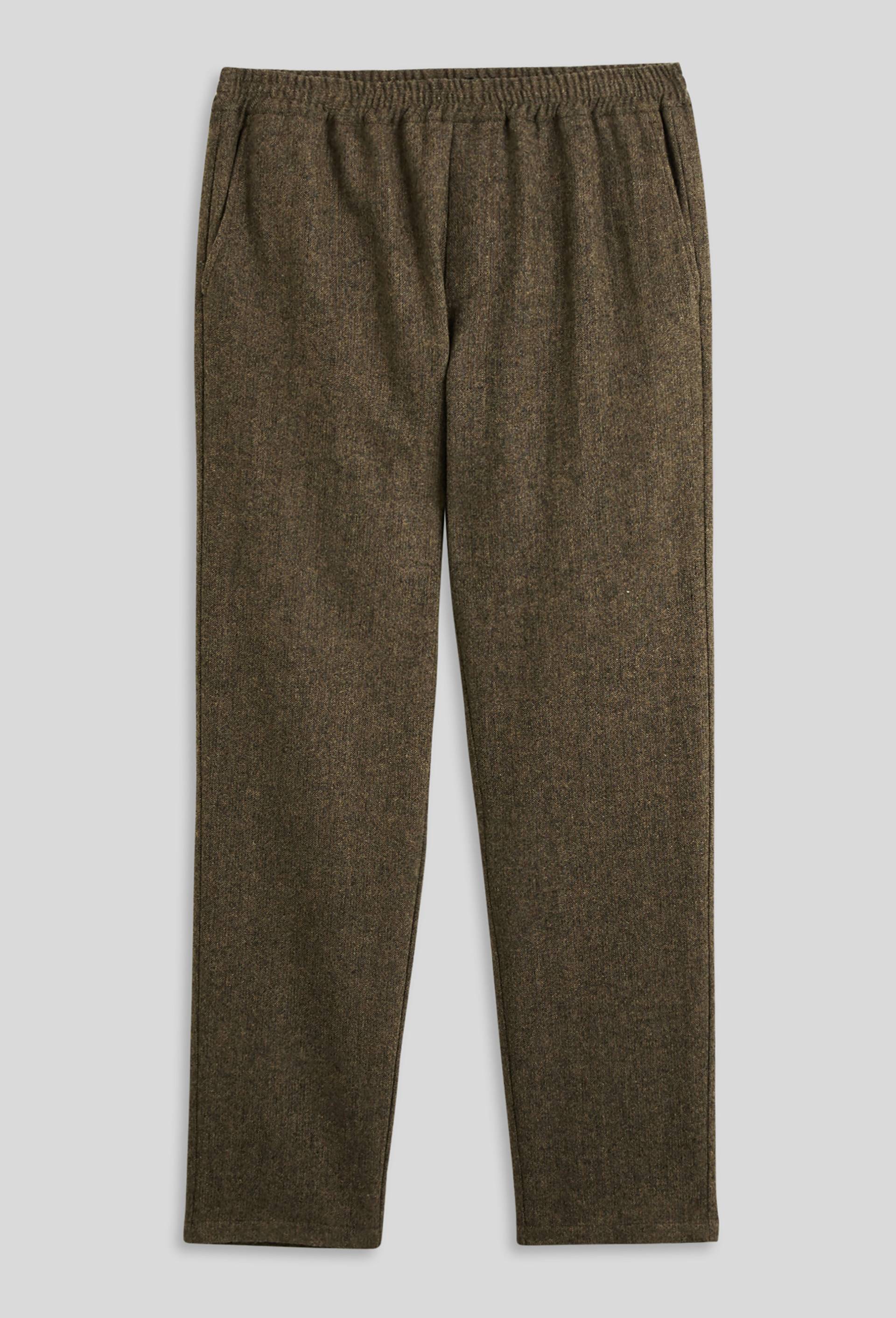 Pantalon en laine, Brun, large image number 2.0