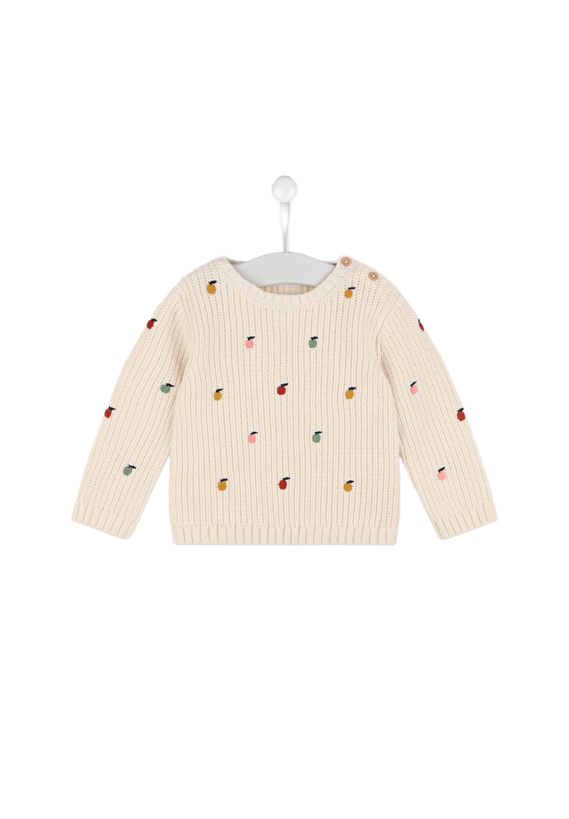 Pull brodé à motifs, Beige clair, large image number 3.0