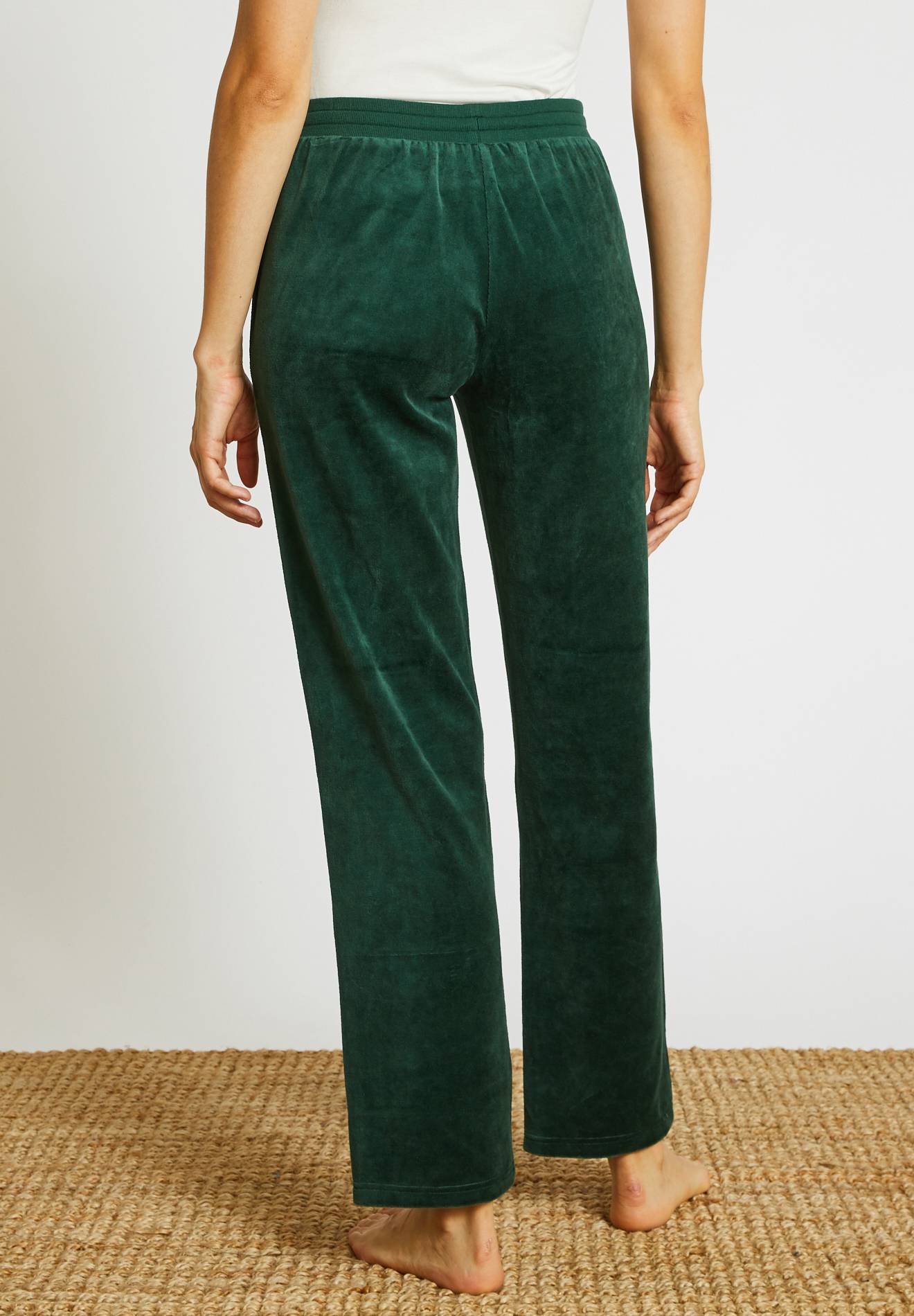 Pantalon en velours, Vert foncé, large image number 4.0