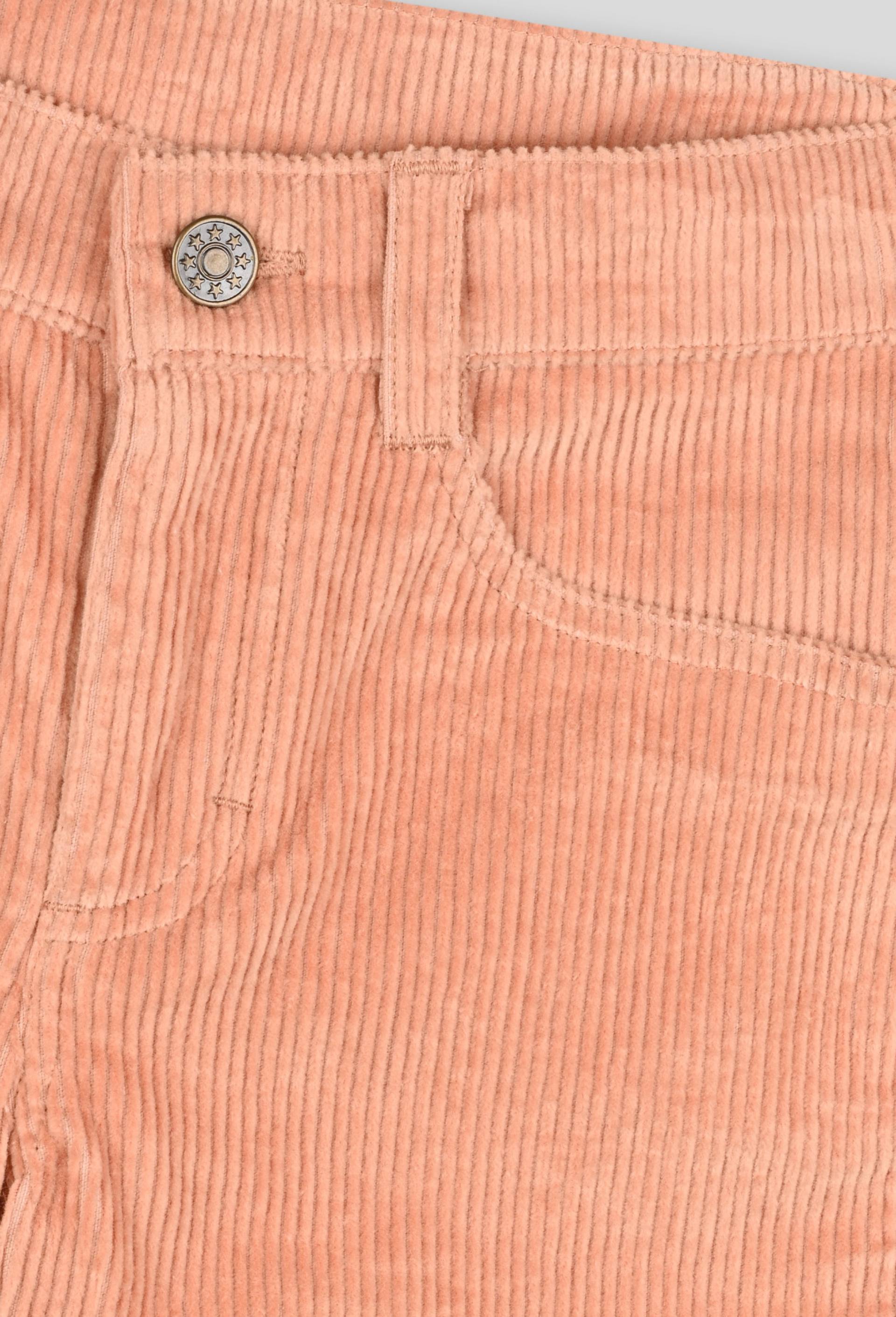 Pantalon flare velours certifié Oekotex, Rose clair, large image number 2.0