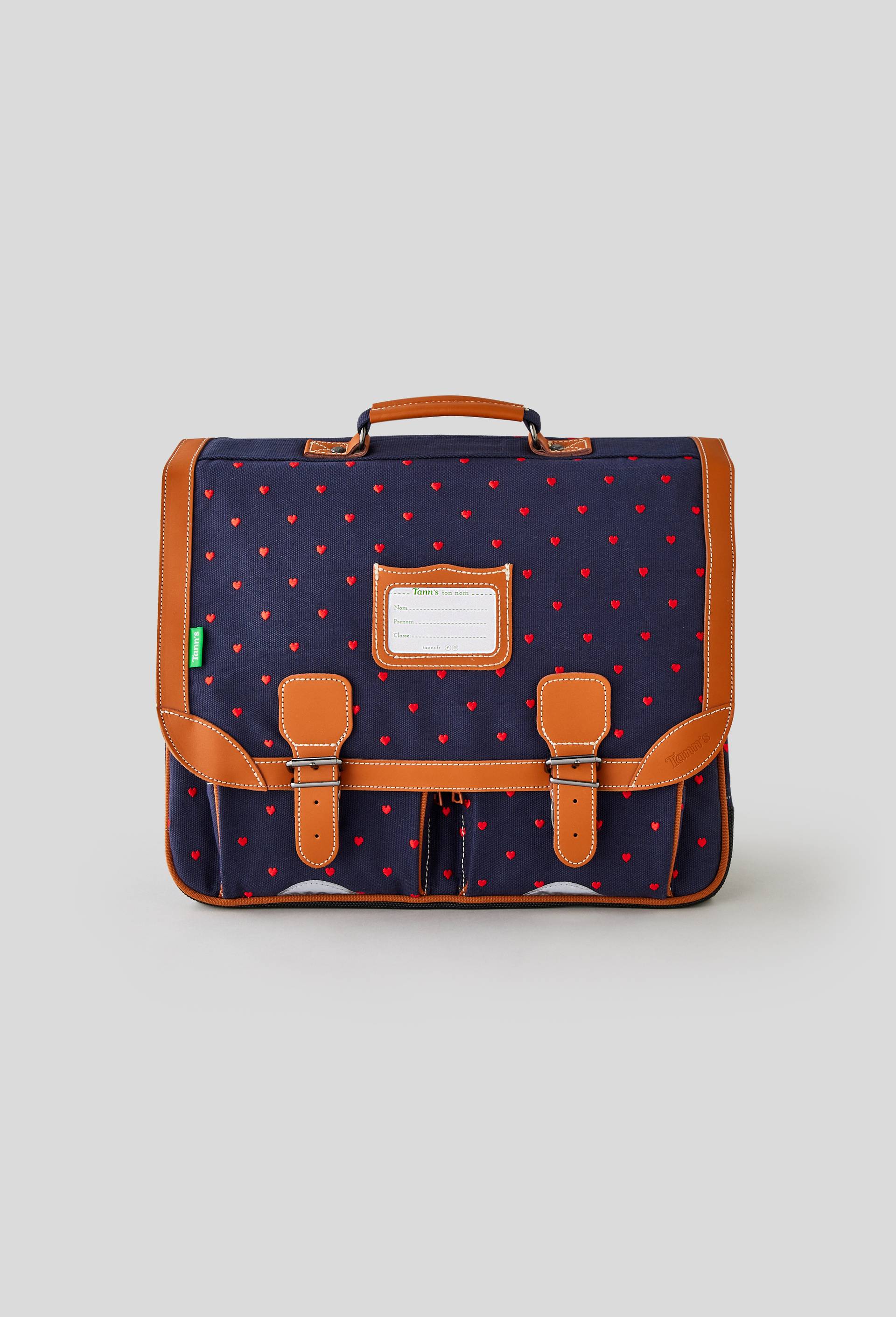 Cartable, 41 x 33 x 17 cm, polyesterr, Bleu, large image number 0