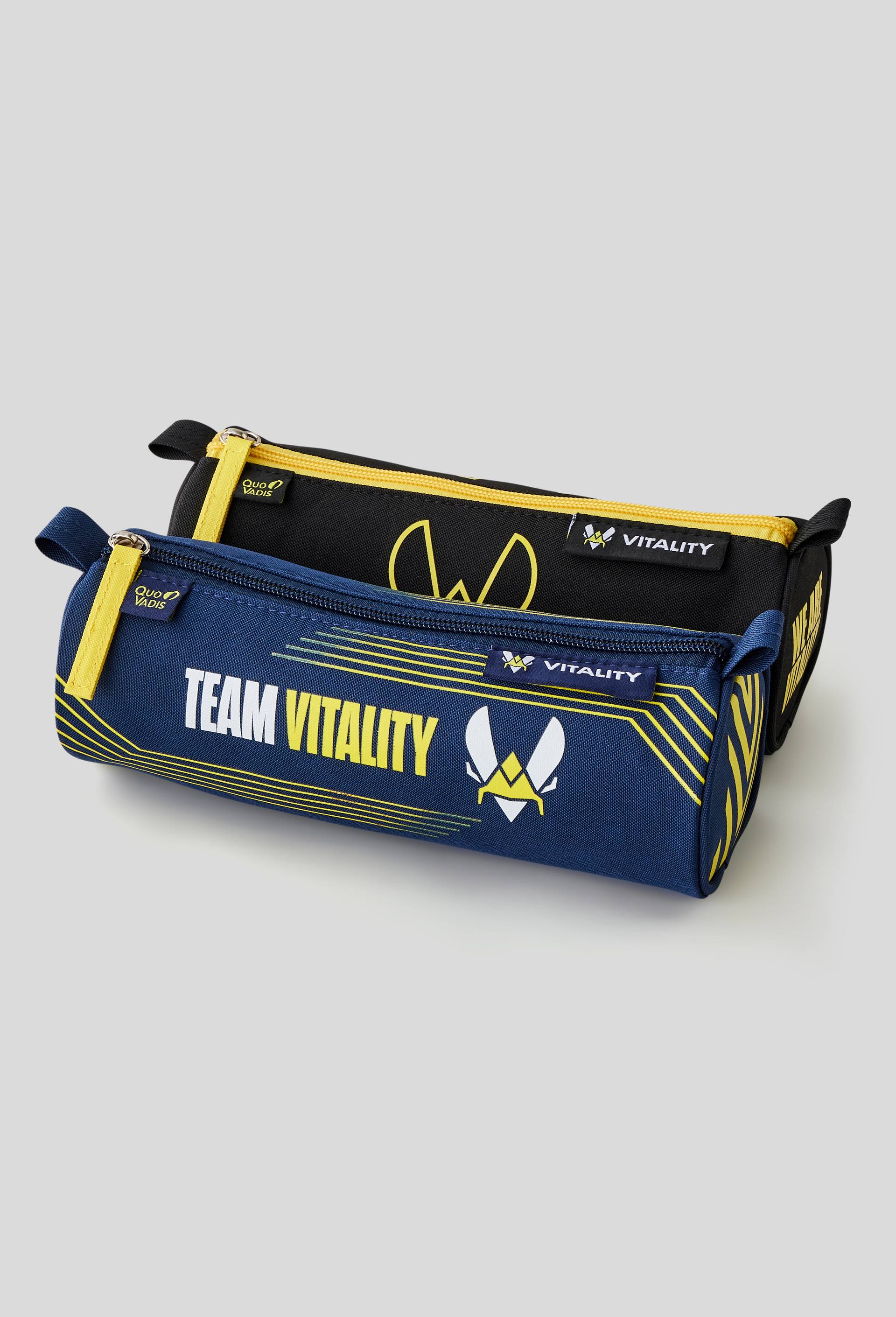 Trousse, 23 x 8 cm, polyester, Noir, large image number 0.0